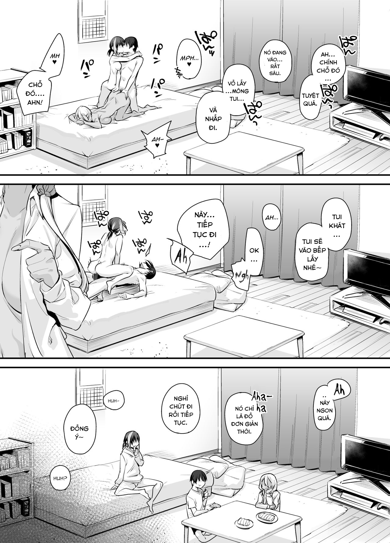 Đọc truyện hentai Boku no Ie ga Class no Furyou Musume ni Iribitararete iru Ken. - Chap 2 - [END]