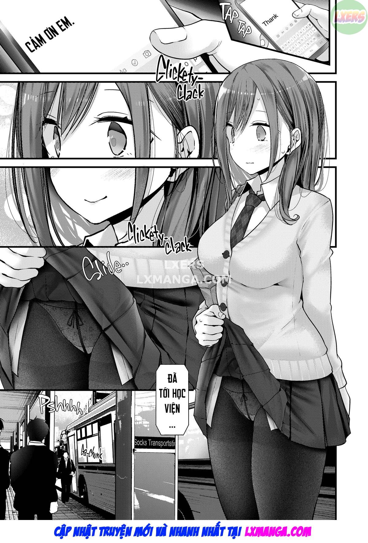 Đọc truyện hentai Dirty Deeds on the Way to Work - Chap 4