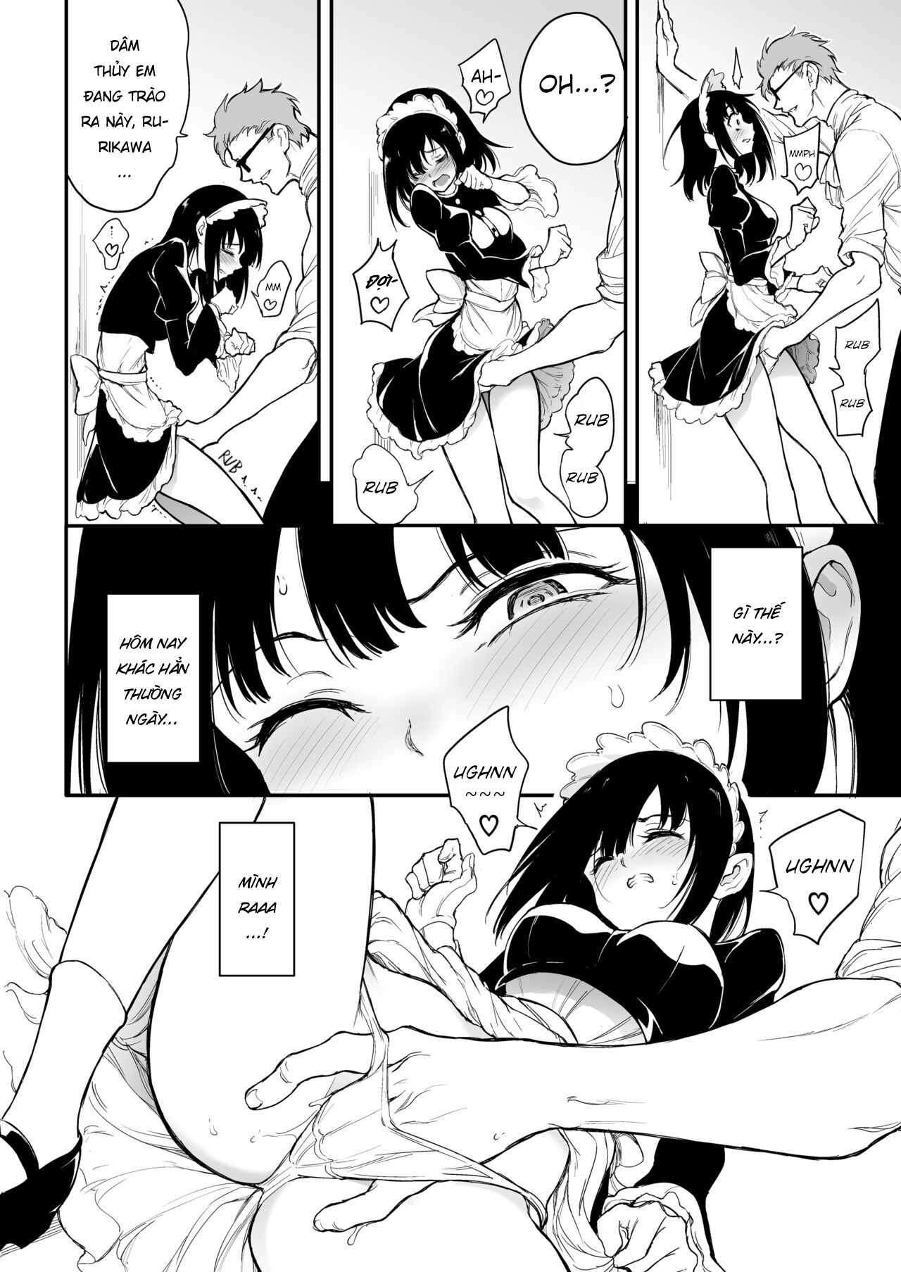 Đọc truyện hentai Maid Kyouiku - Chap 3