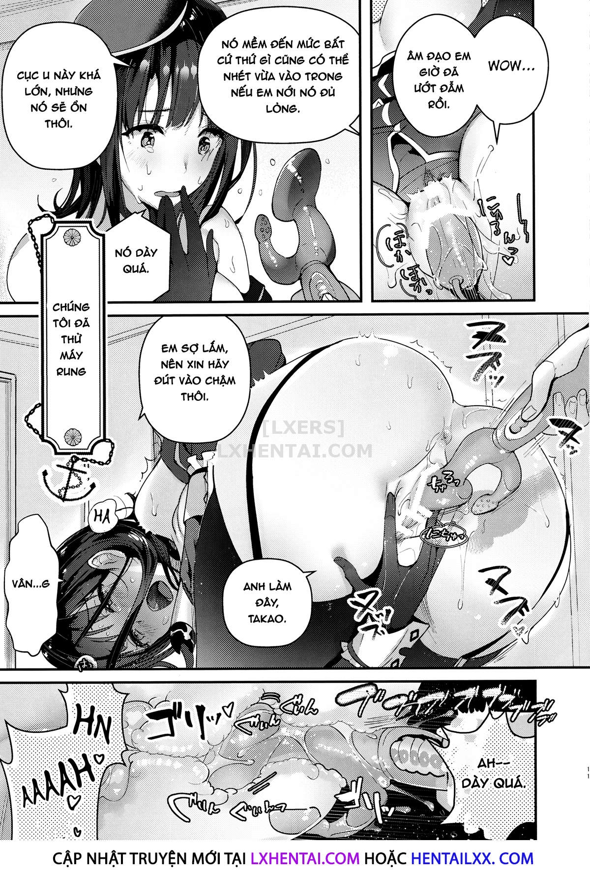 Đọc truyện hentai Binkan Takao Omocha Review Shite Miru? - Oneshot