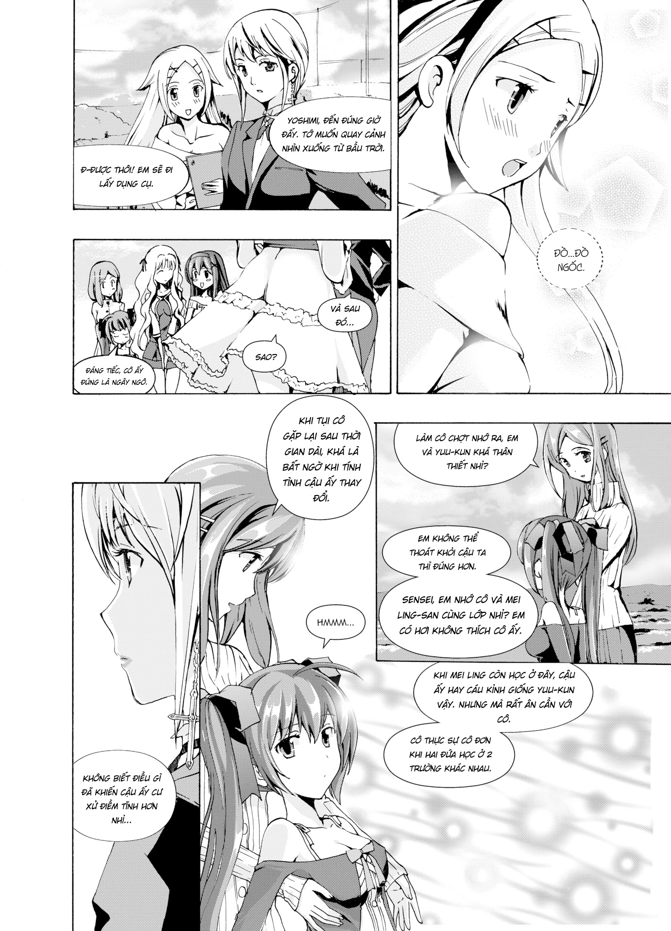 Đọc truyện hentai Tuyển Tập Yuri Một Nắng - Hộp Nhạc Ký Ức - Chap 1: Overture to Flowering