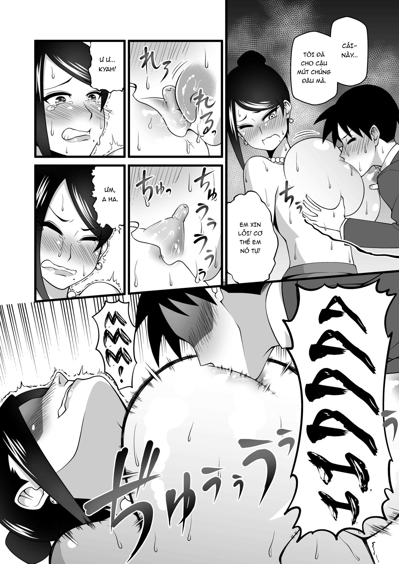 Đọc truyện hentai Kono Kyonyuu de Joushi wa Muri desho!! - Oneshot