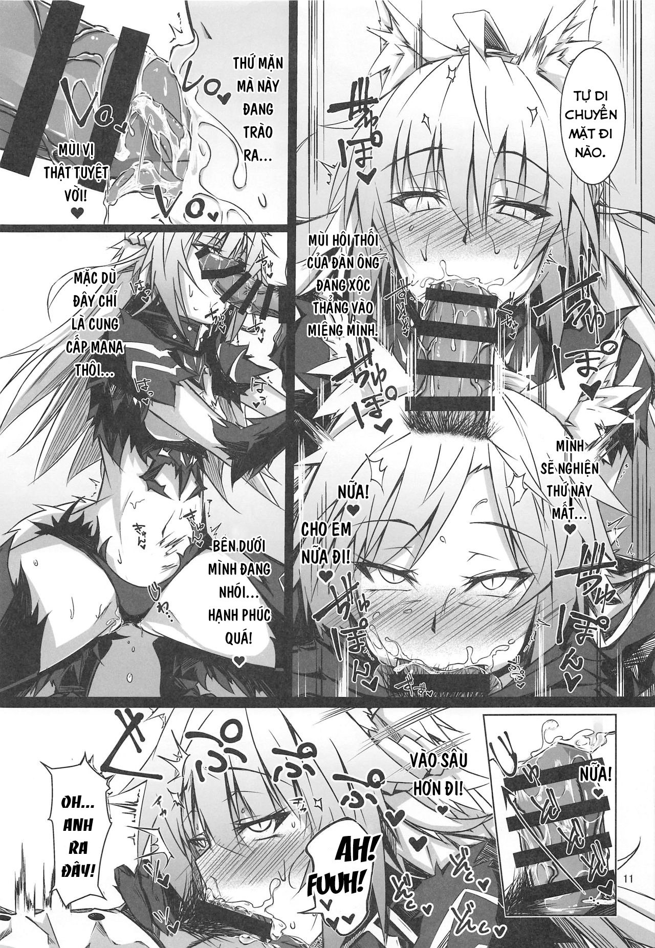 Đọc truyện hentai Ryouken wa Mesuinu Rashiku - Oneshot