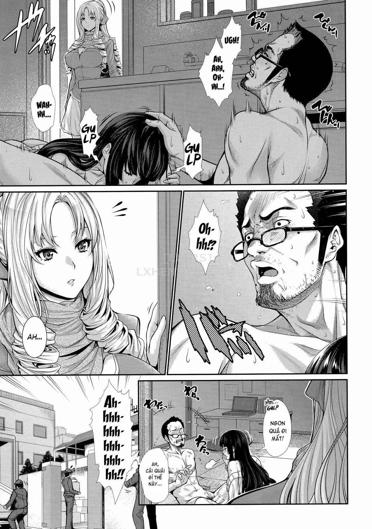 Đọc truyện hentai Yonjyouhan x Monogatari Nijoume - Oneshot