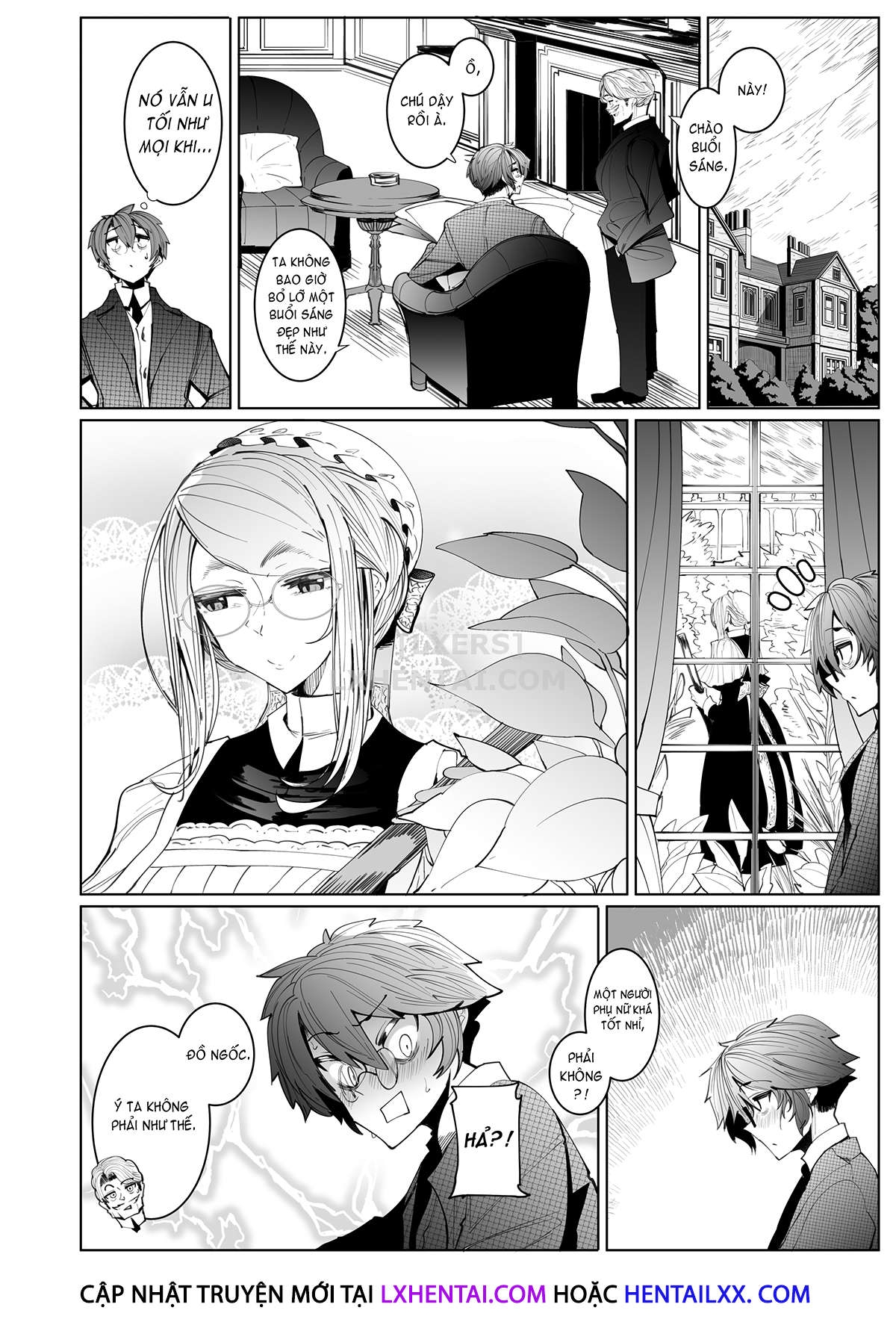 Đọc truyện hentai Shinshi Tsuki Maid no Sophie-san - Chap 4