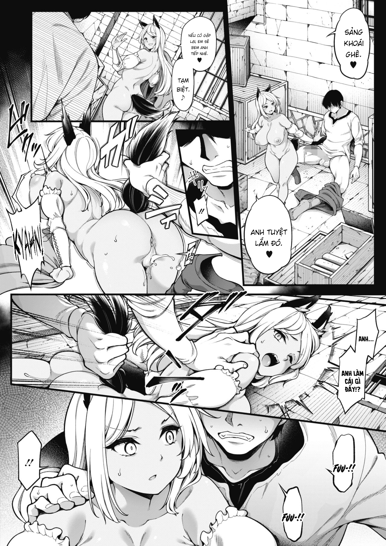 Đọc truyện hentai Akazukin no Yari○n Obaachan - Oneshot