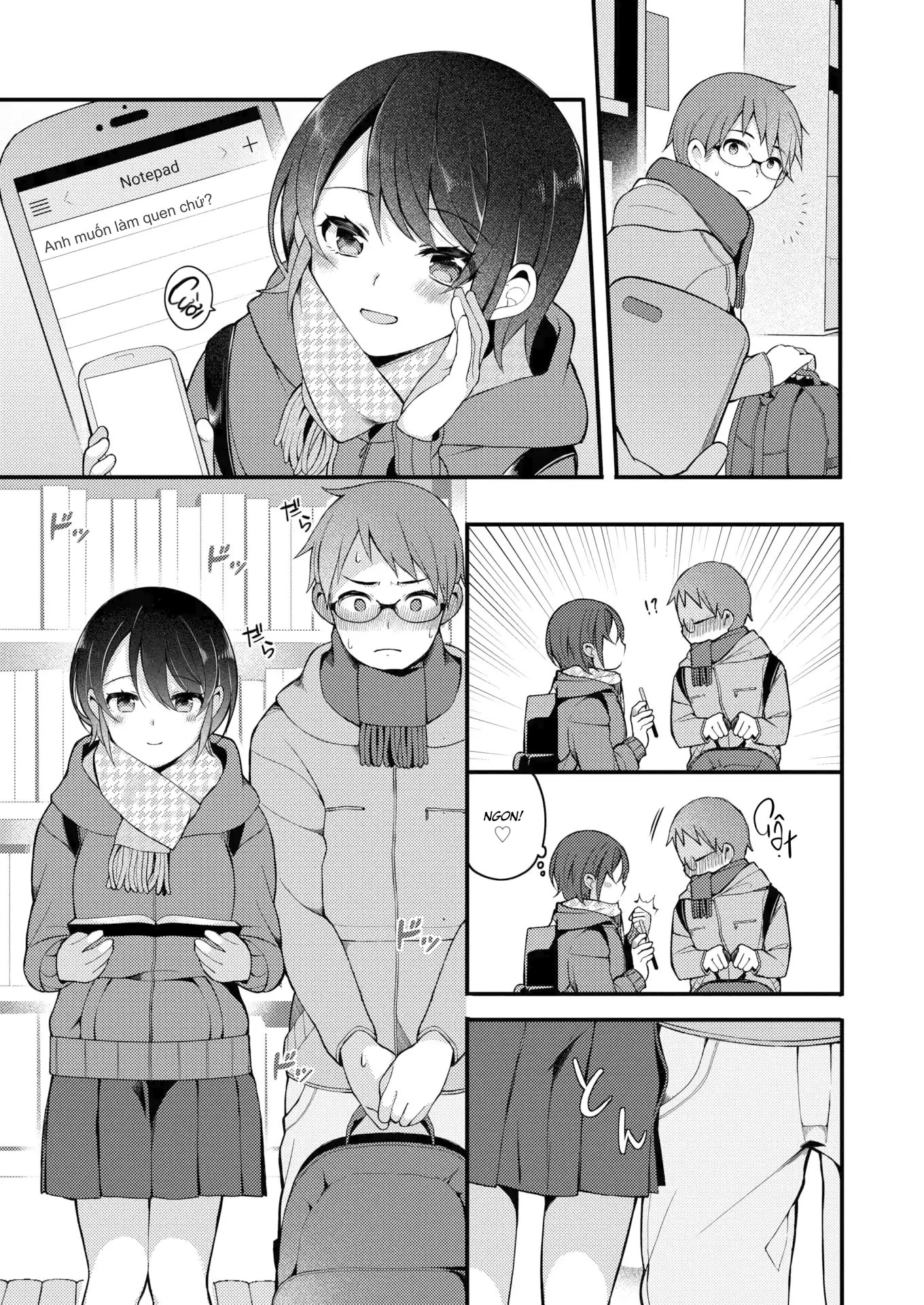 Đọc truyện hentai Tản Mạn Về Cuộc Sống Của Nagase Tooru - Chap 2 ~Lần đầu thả thính~