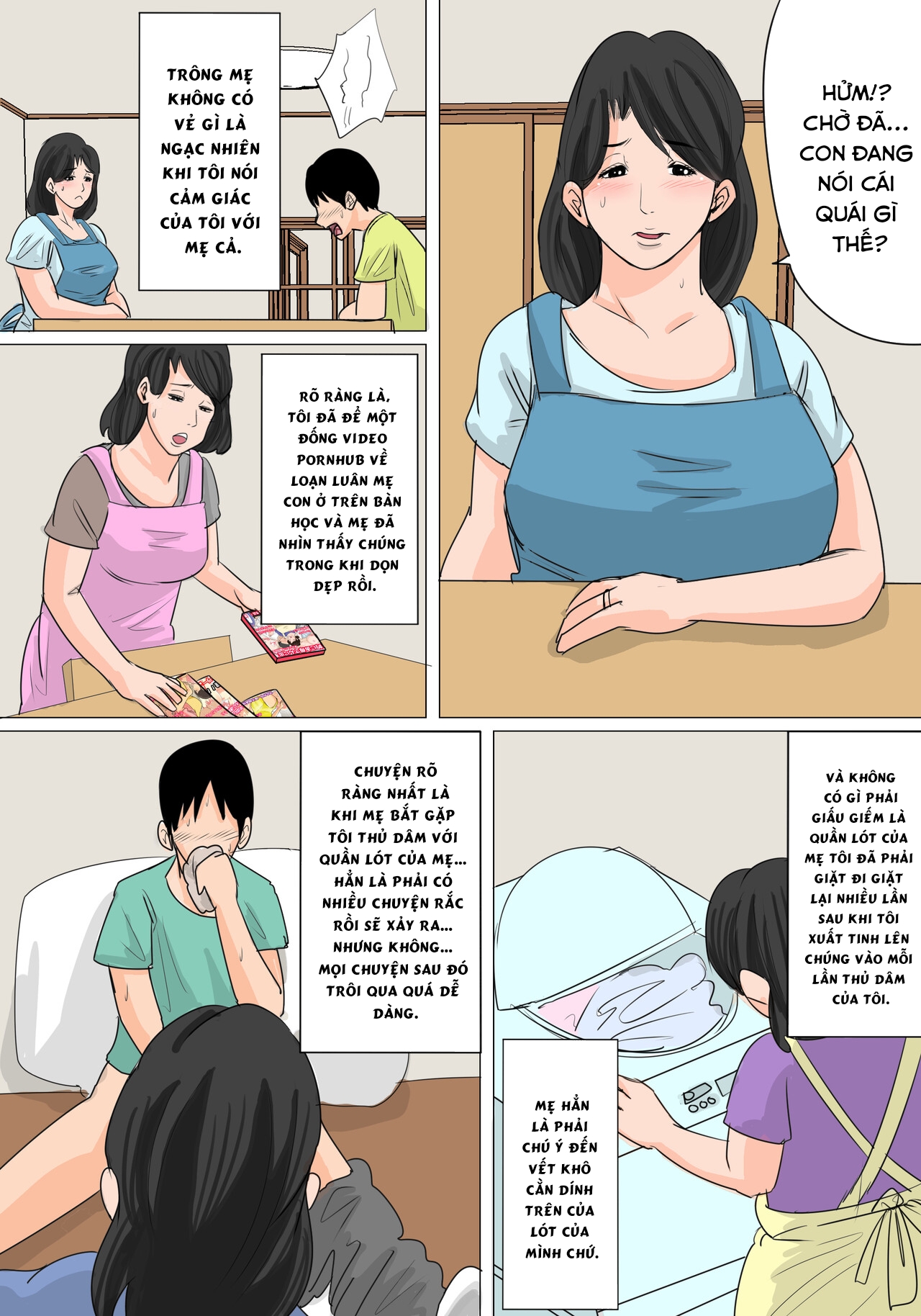Đọc truyện hentai Tonight Mom gets me off! - Oneshot