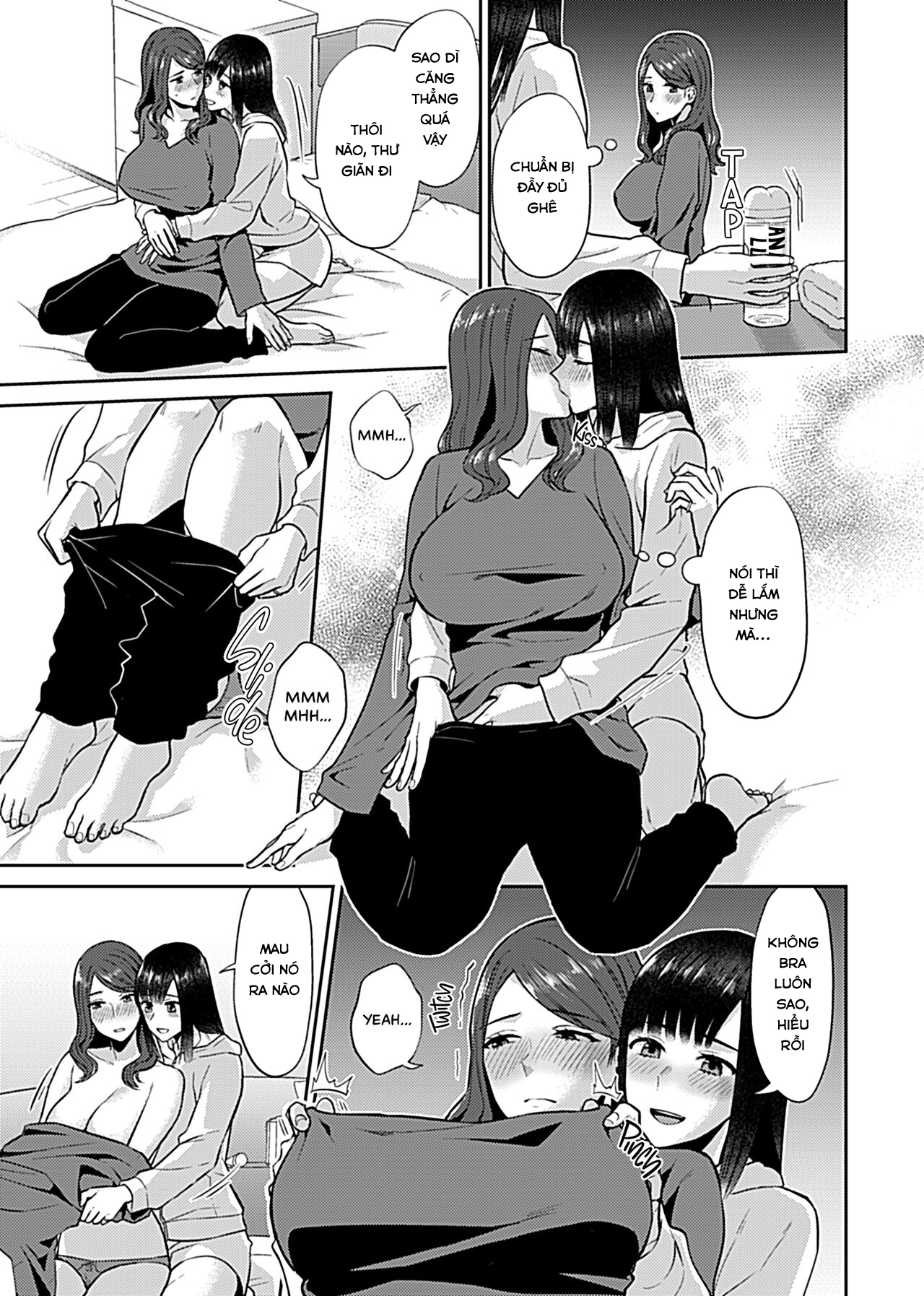 Đọc truyện hentai Saki Midareru wa Yuri no Hana - Chap 9