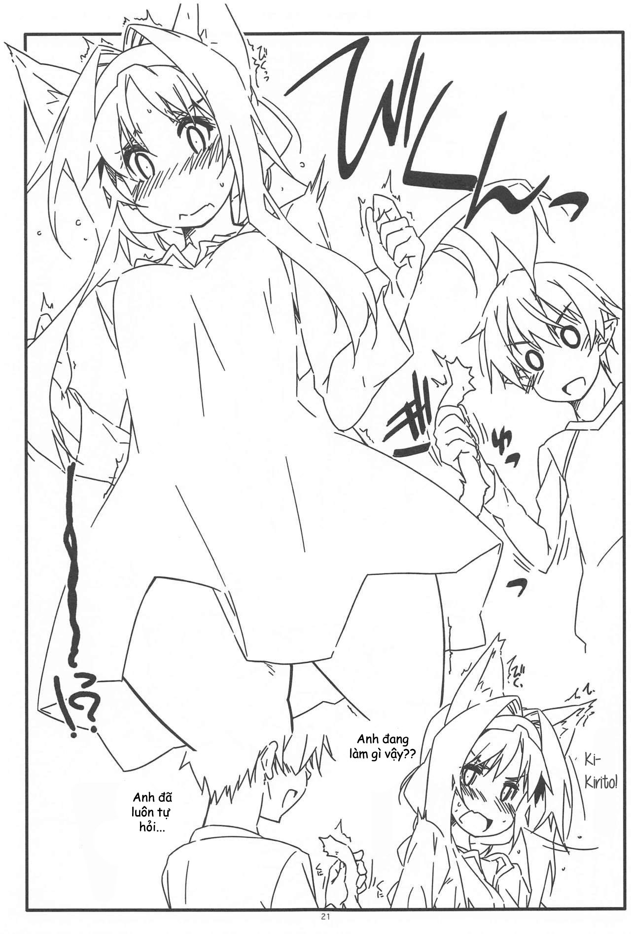 Đọc truyện hentai Alice no Naisho (Sword Art Online) - Oneshot