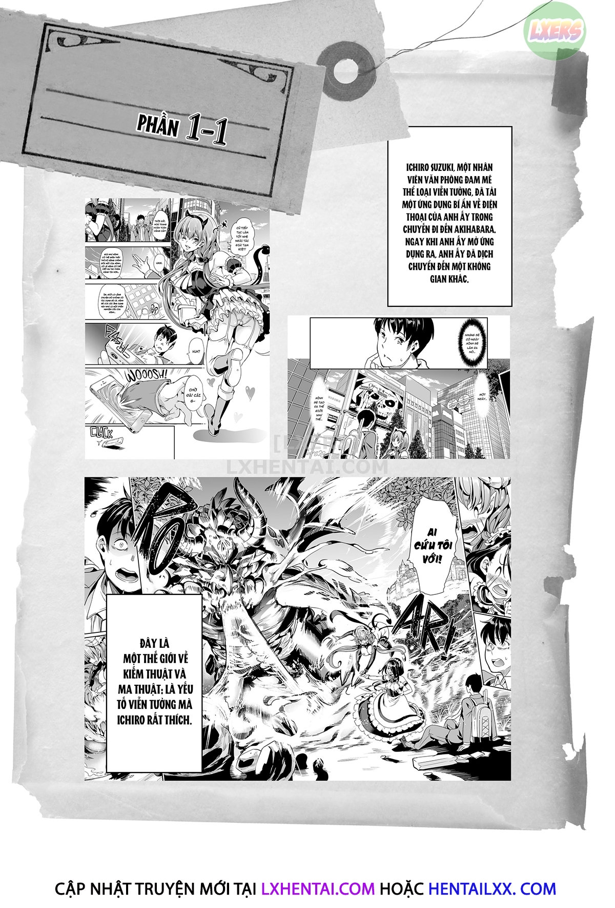 Đọc truyện hentai My Harem in Another World Collection - Chap 10 - Side Story