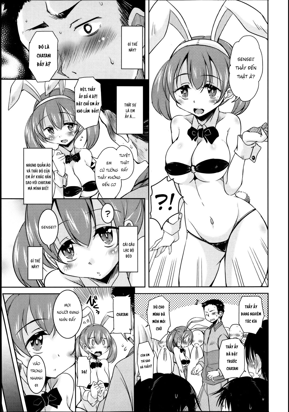 Đọc truyện hentai Câu lạc bộ thỏ ngọc dâm đãng - Chap 2