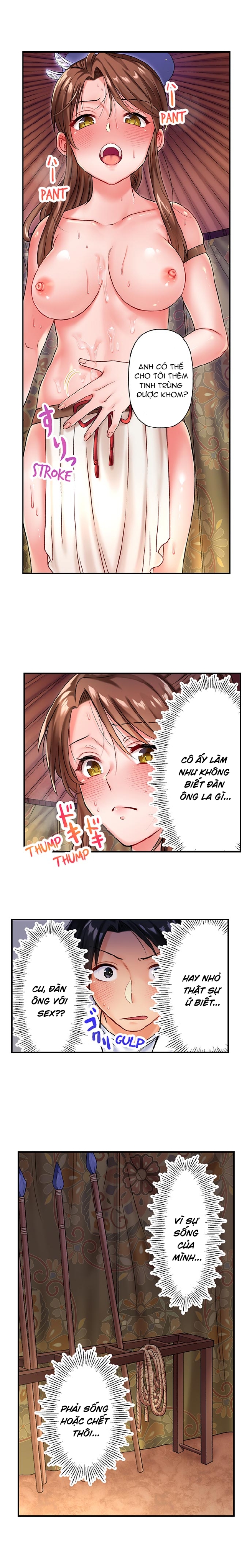 Đọc truyện hentai Lạc đến đảo phụ nữ và thịt hết gái ở đấy - Chap 3: Địt thật ( chạm eng )