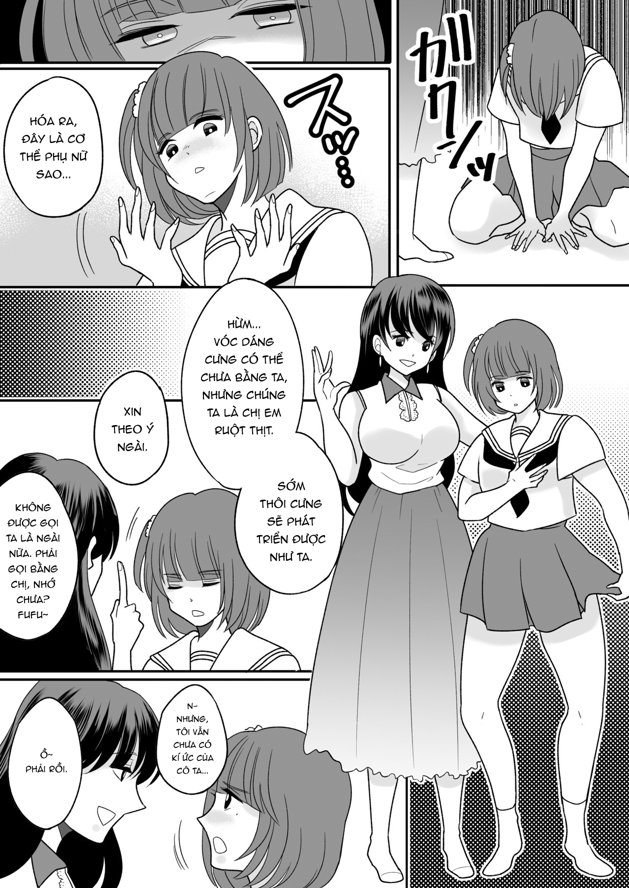 Đọc truyện hentai Hồn ông già, da con gái! - Oneshot