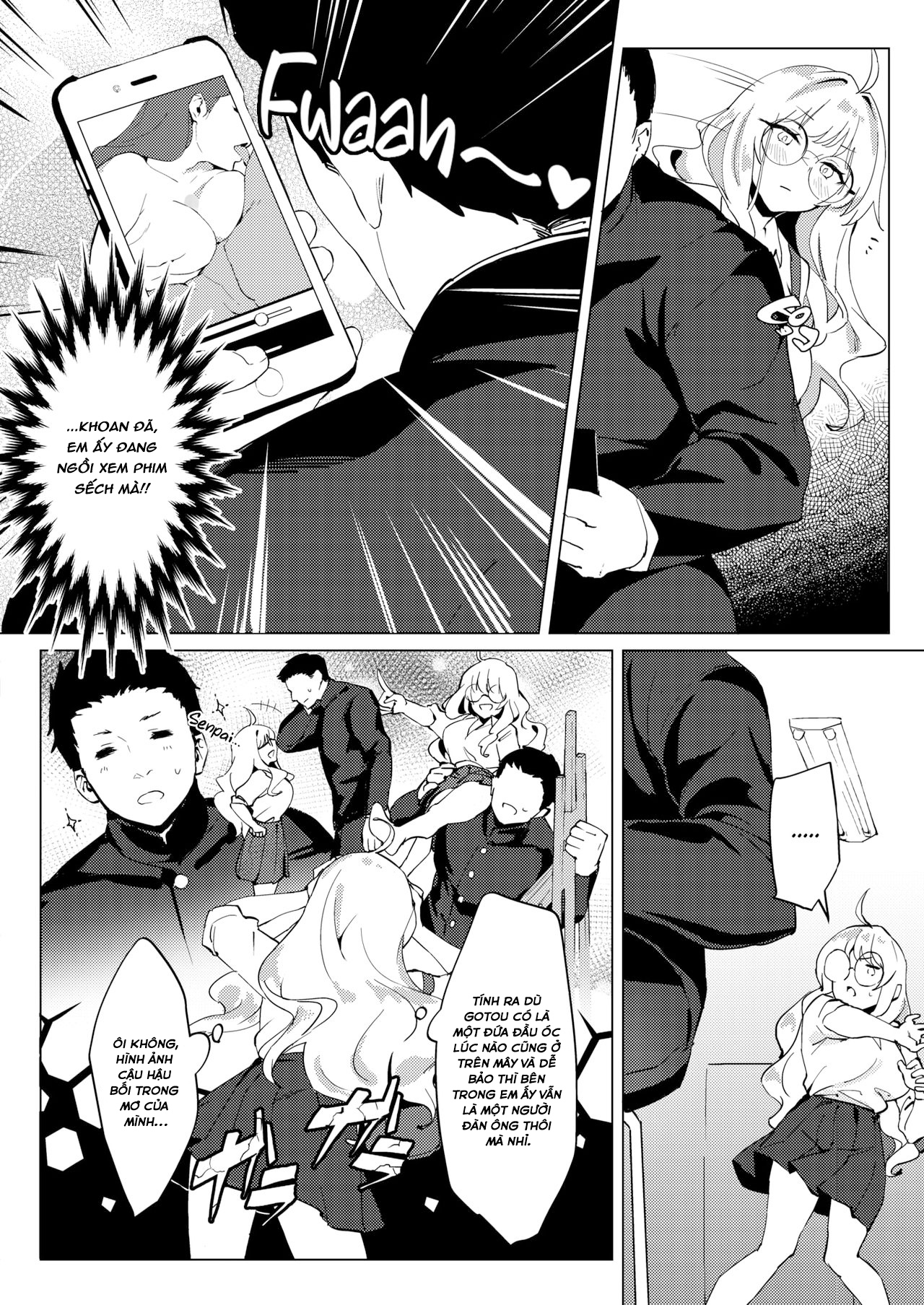 Đọc truyện hentai Cô nàng Senpai ngực bự đeo kính và những lựa chọn - Oneshot