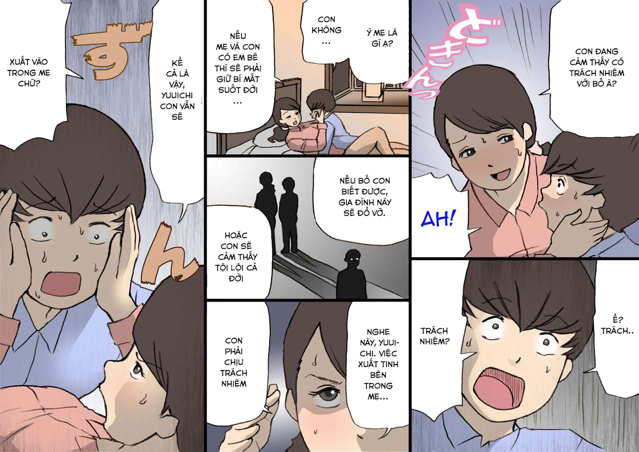 Đọc truyện hentai Okaa-san wa Homete Nobasu Kyouiku Houshin - Chap 2 + 3: End.