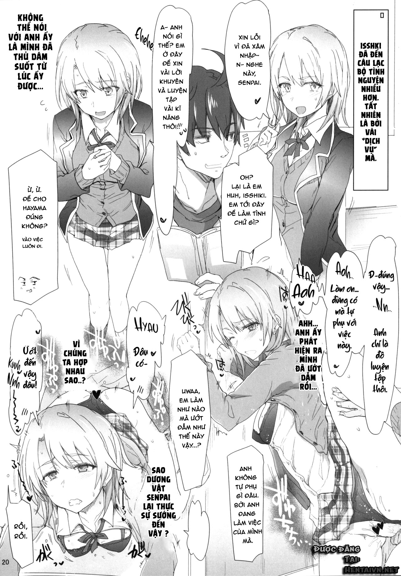 Đọc truyện hentai Houshi-bu no Seiteki na Katsudou no Seika - Oneshot