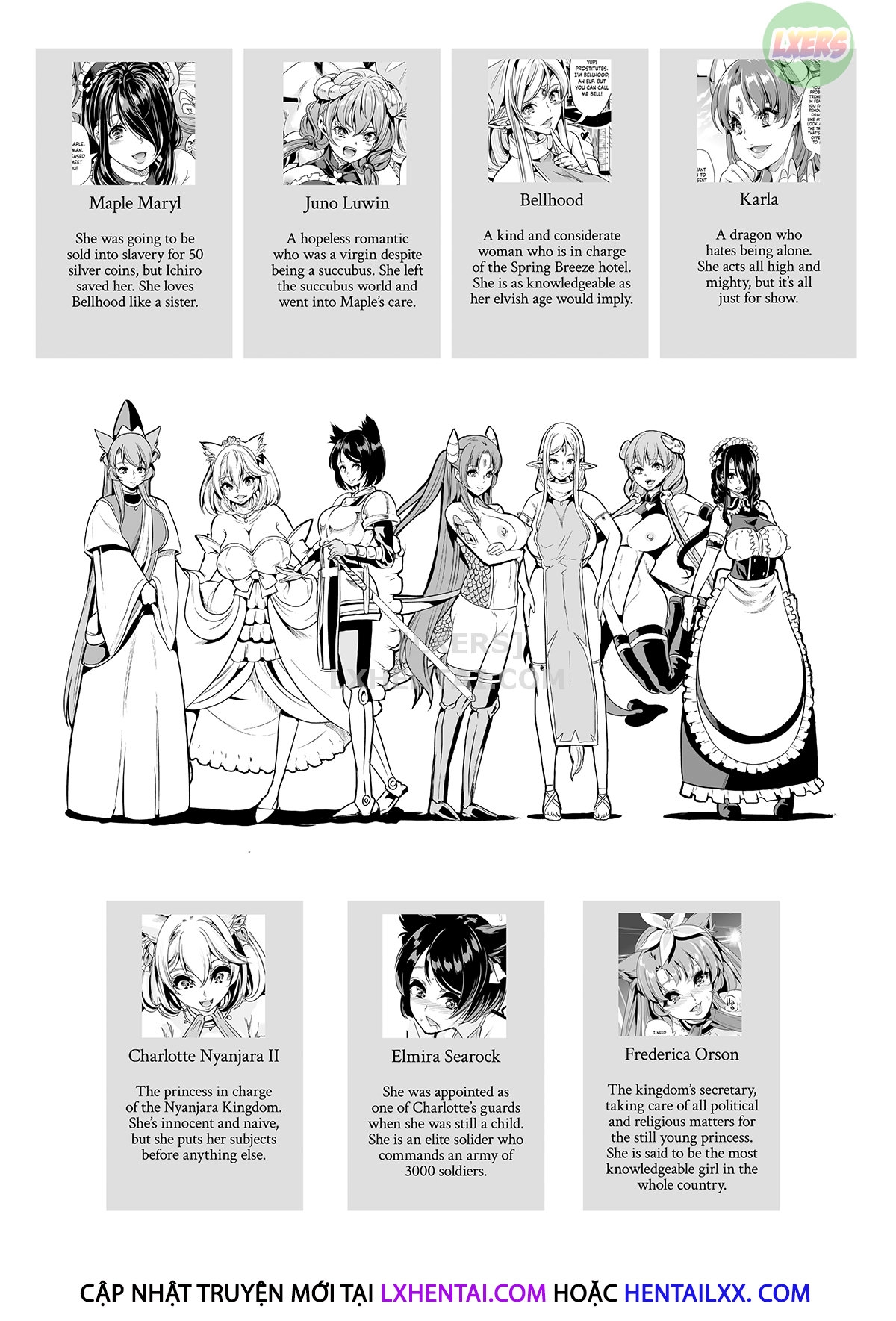 Đọc truyện hentai My Harem in Another World Collection - Chap 10 - Side Story
