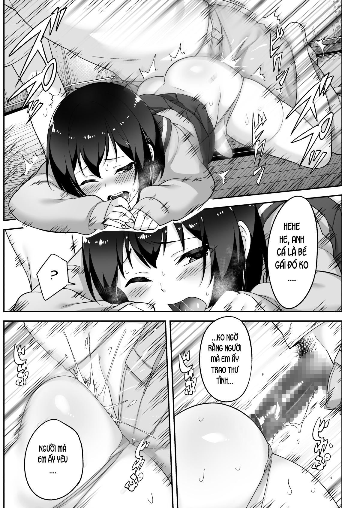 Đọc truyện hentai Anh bảo vệ may mắn và em học sinh xui xẻo. - Chap 4: Eww, anh ghen?