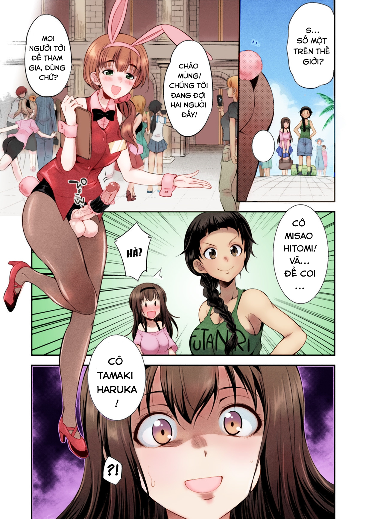 Đọc truyện hentai Đại chiến Futa~Nữ hoàng dương vật - Chap 1