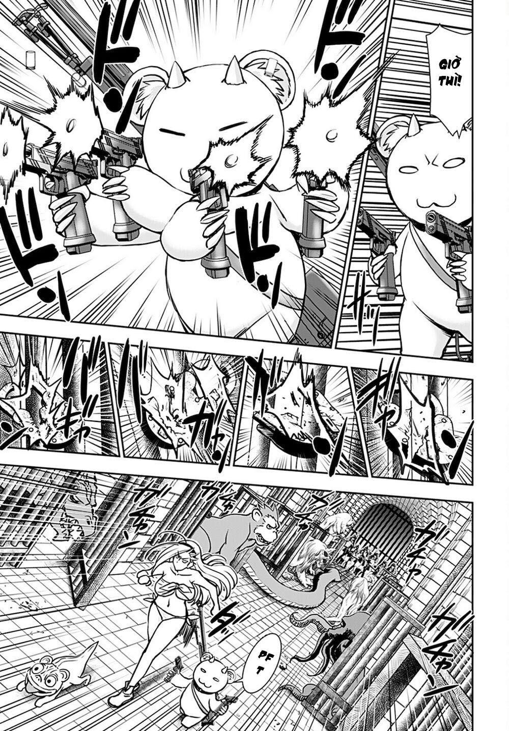 Đọc truyện hentai Xạ thủ mềm mại của Nữ chiến binh - Chap 16