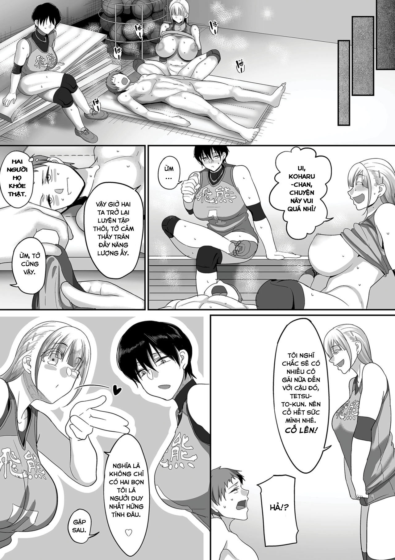 Đọc truyện hentai ĐỘI BÓNG CHUYỀN DÂM DỤC - Chap 5