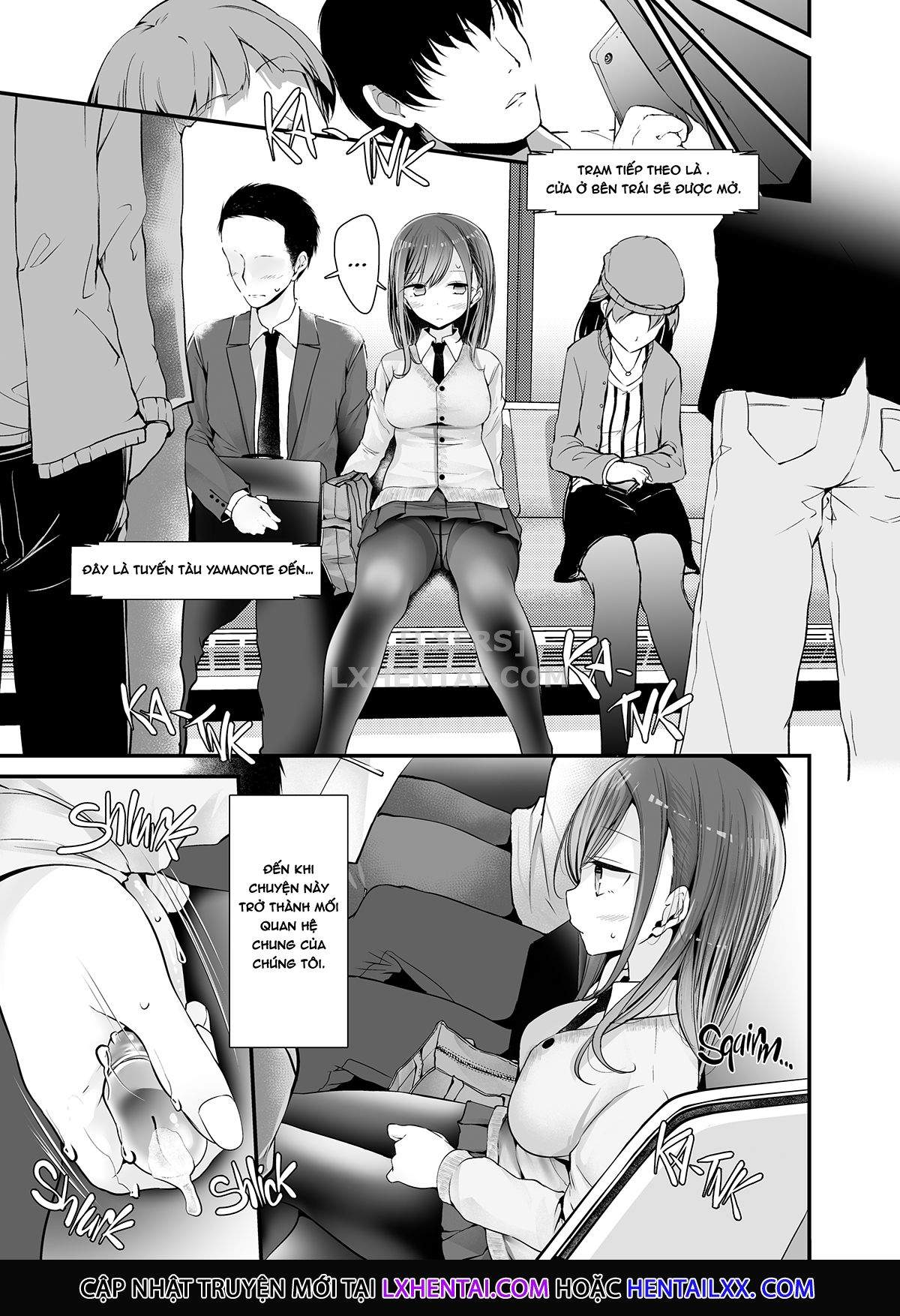 Đọc truyện hentai Dirty Deeds on the Way to Work - Chap 1