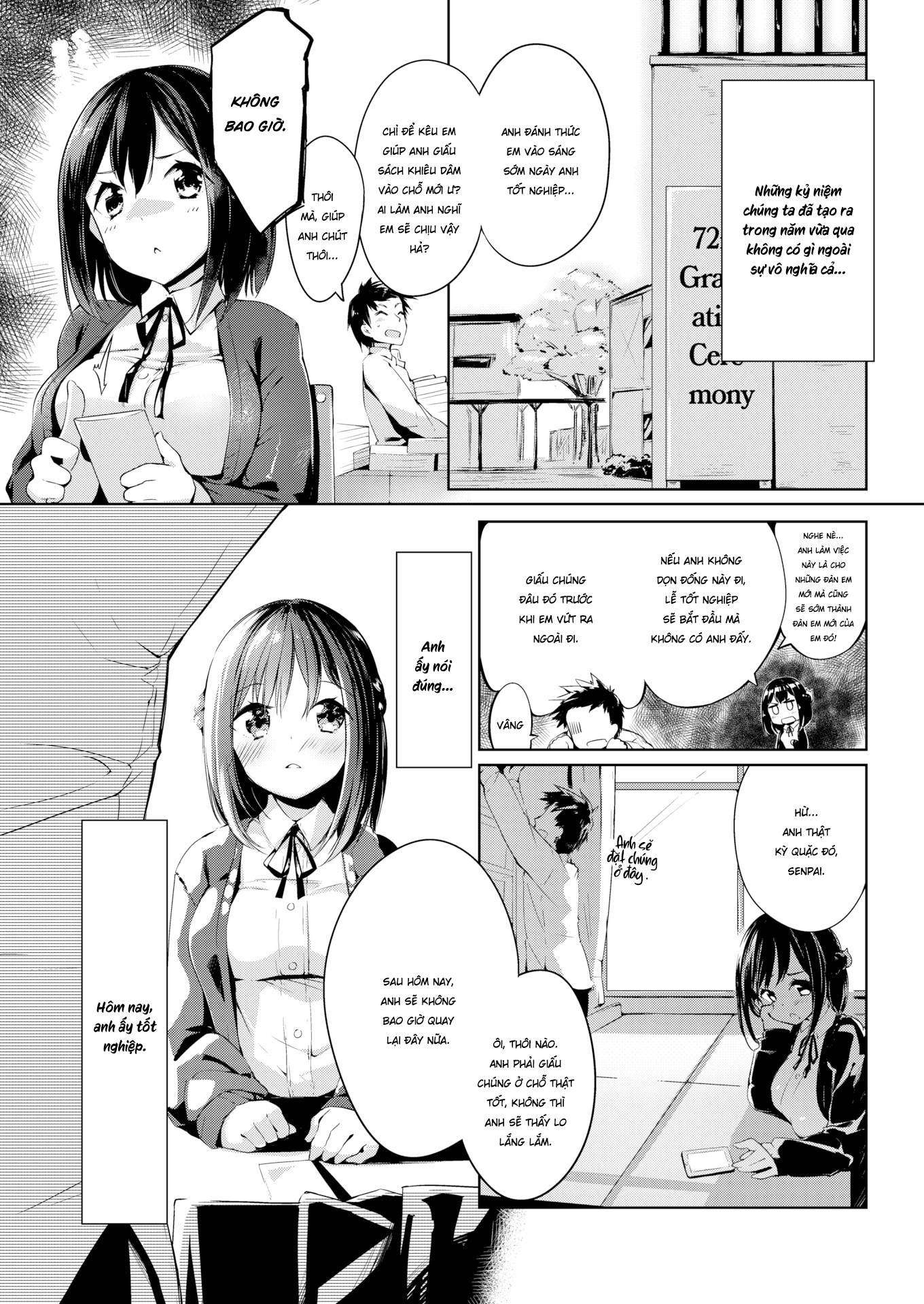 Đọc truyện hentai Chuyện tình trong câu lạc bộ văn học của cô nàng năm nhất - Oneshot