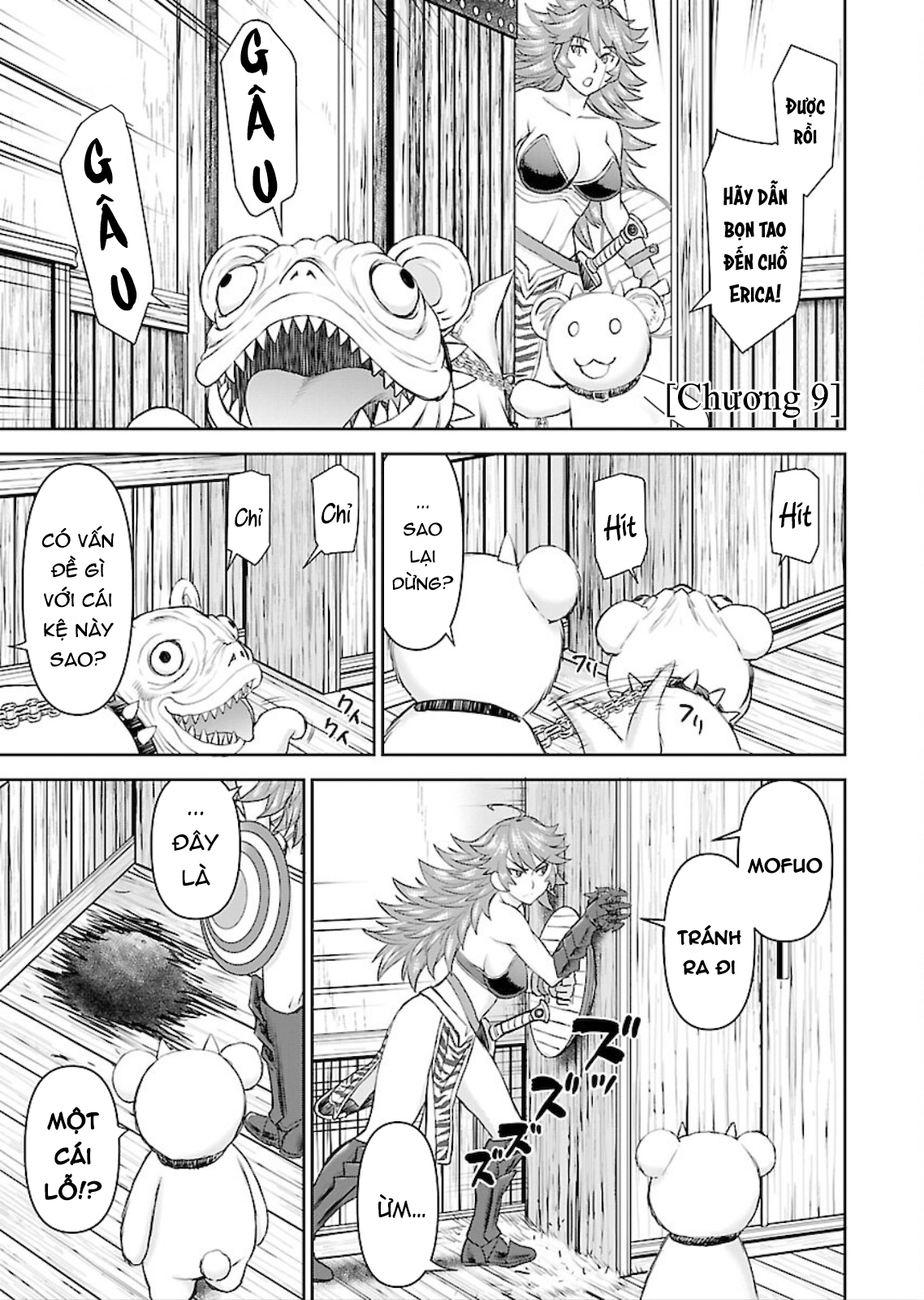 Đọc truyện hentai Xạ thủ mềm mại của Nữ chiến binh - Chap 9