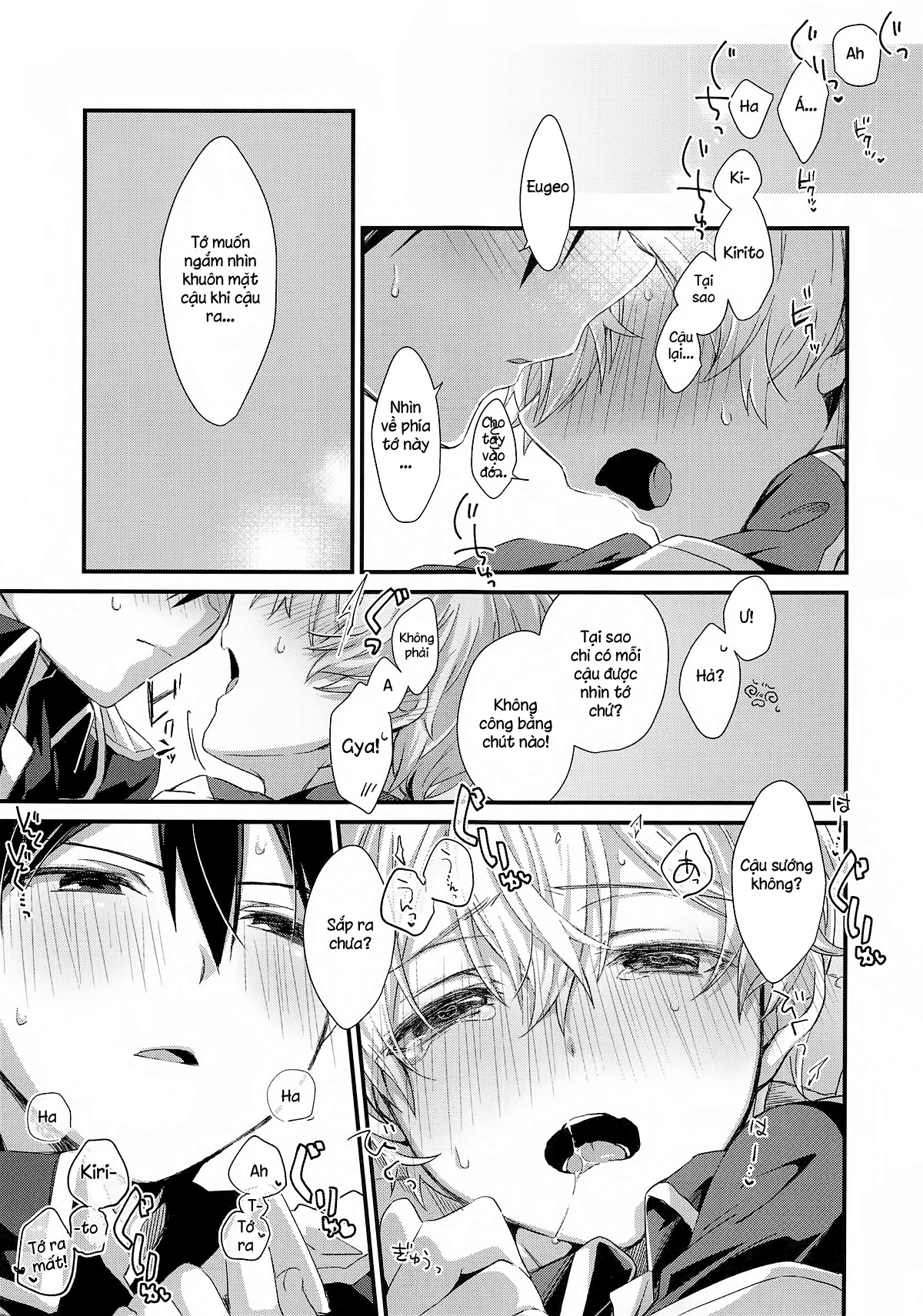 Đọc truyện hentai Kawaii Aibou (Sword Art Online) - Oneshot