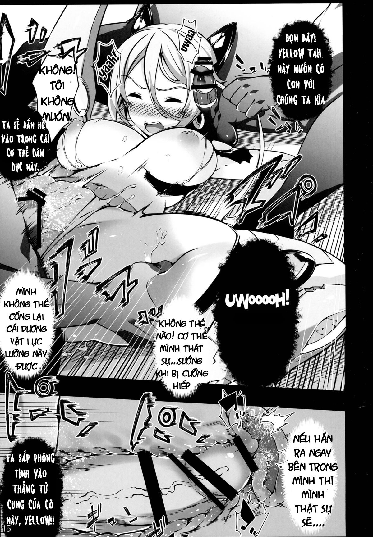 Đọc truyện hentai Watashi Hero ni Naremasen deshita - Oneshot
