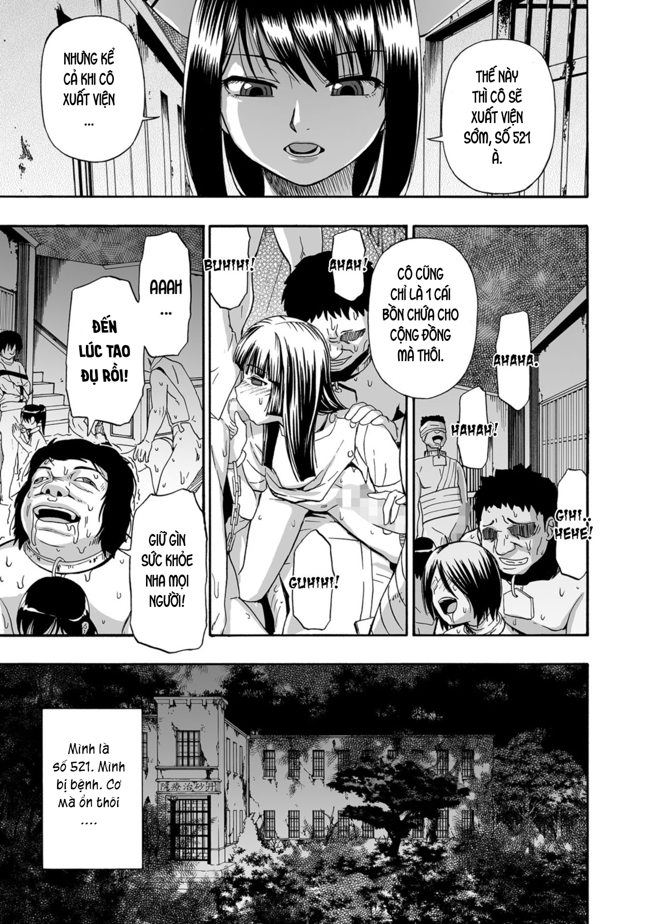 Đọc truyện hentai Gusha no Ishi - Chap 9: Kết thúc.