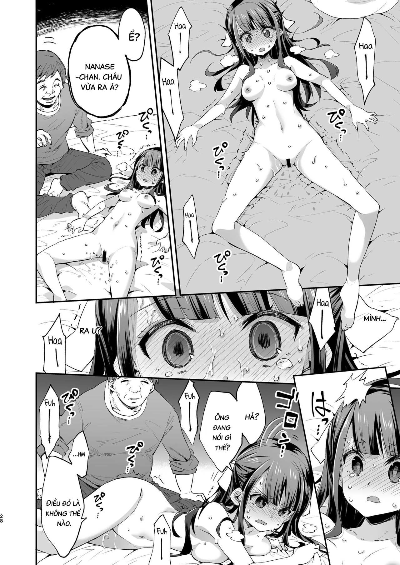 Đọc truyện hentai Ngày mà cô bé khó ở chịu thua ông chú xấu xa. - Oneshot