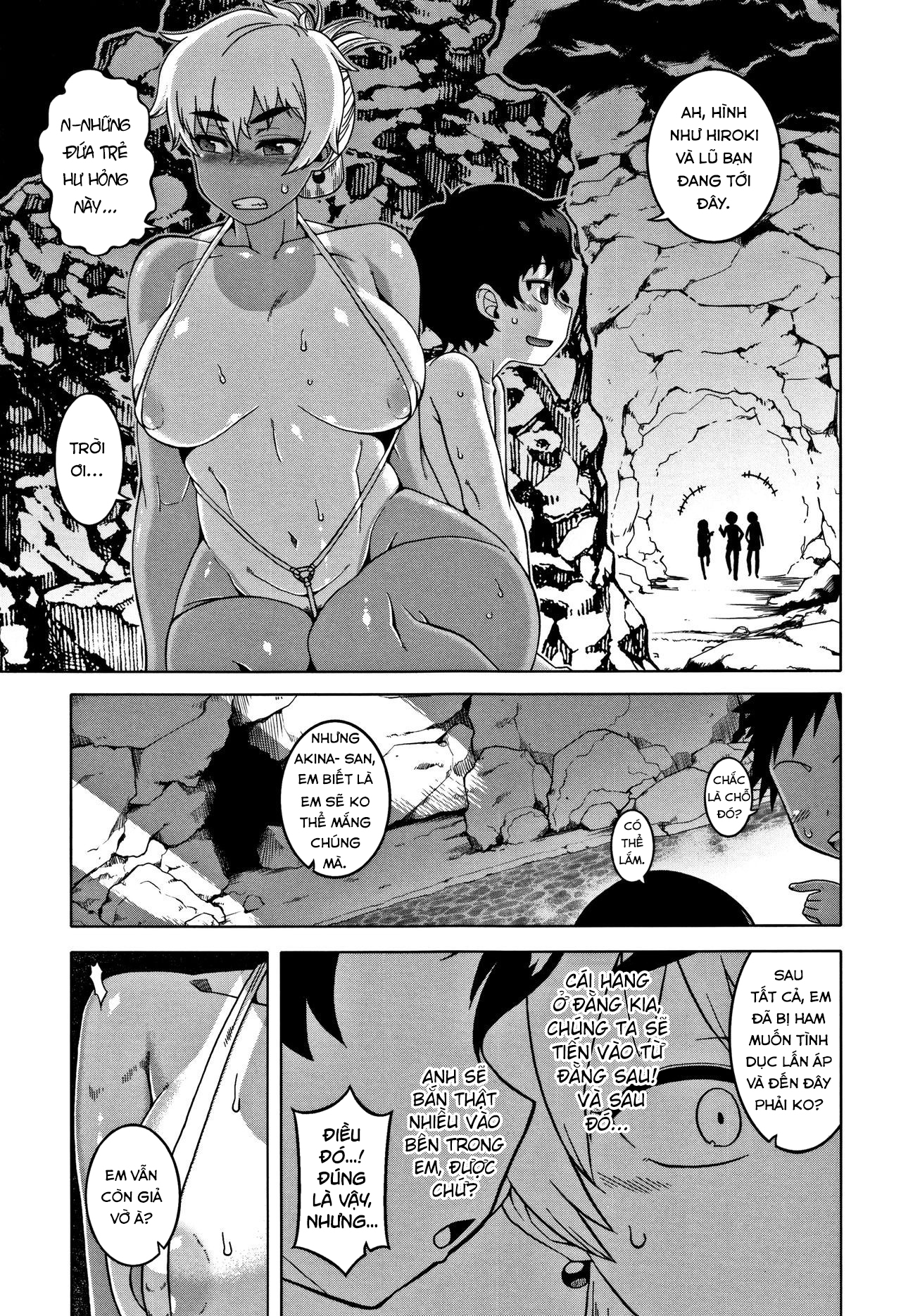 Đọc truyện hentai Chịch mẹ thằng bạn thân - Chap 2: Trong hang tối