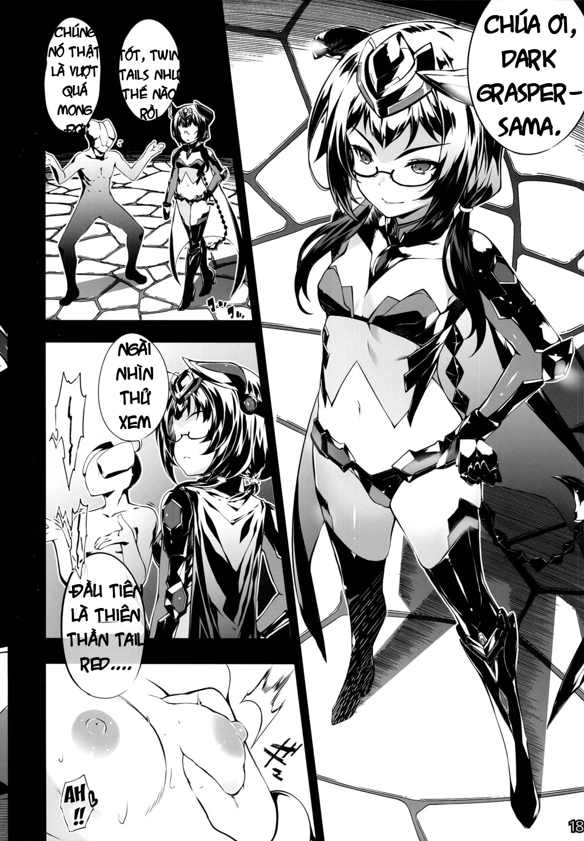 Đọc truyện hentai Watashi Hero ni Naremasen deshita - Oneshot