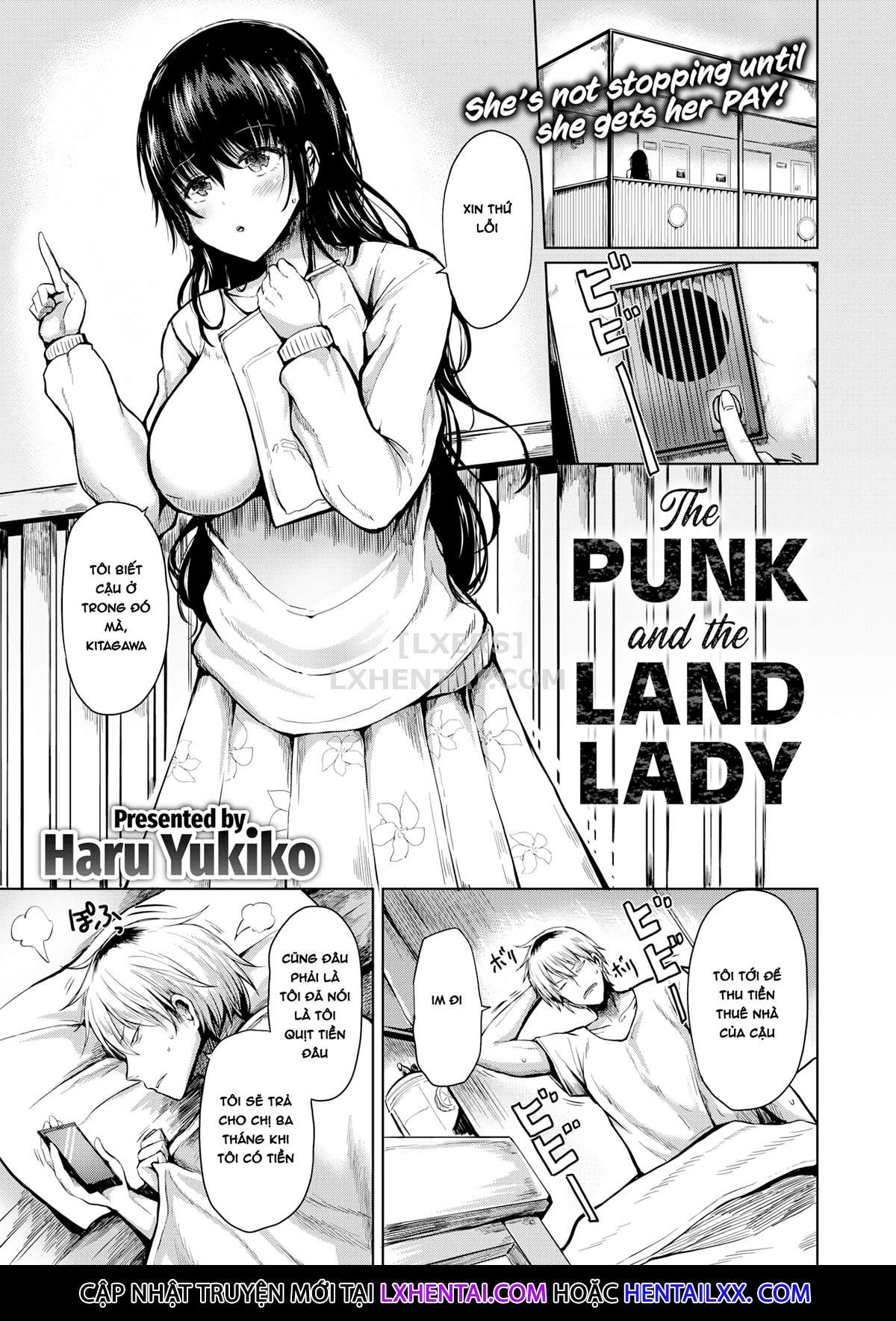 Đọc truyện hentai The Punk and the Landlady Oneshot