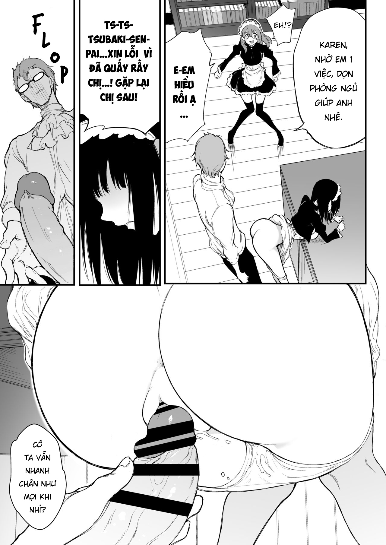 Đọc truyện hentai Maid Kyouiku - Chap 3