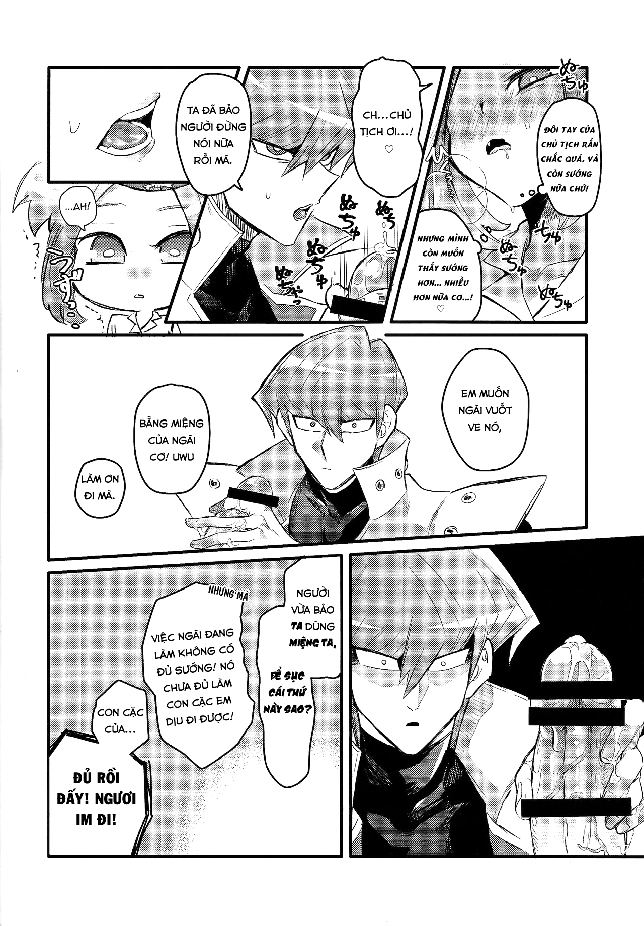 Đọc truyện hentai Shachou no Sekinin - Oneshot