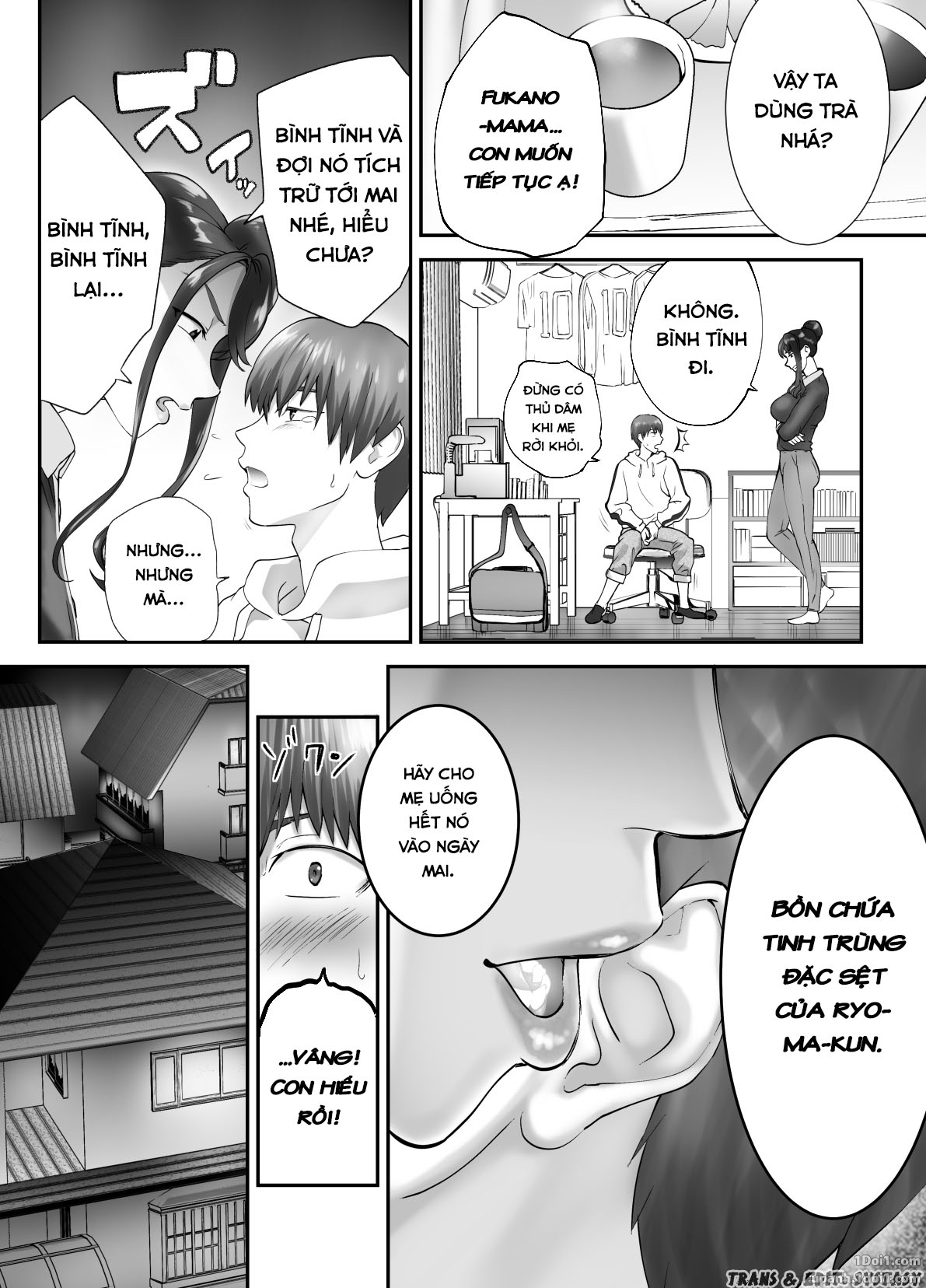 Đọc truyện hentai Thịt mẹ bạn - Chap 3.2