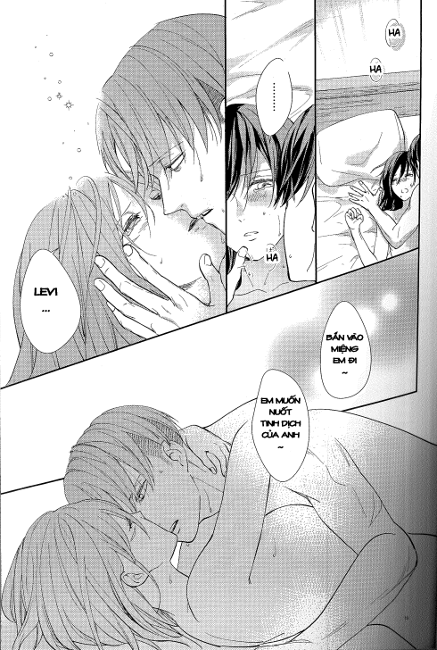 Đọc truyện hentai Hòa Quyện (Shingeki no Kyojin) - Oneshot