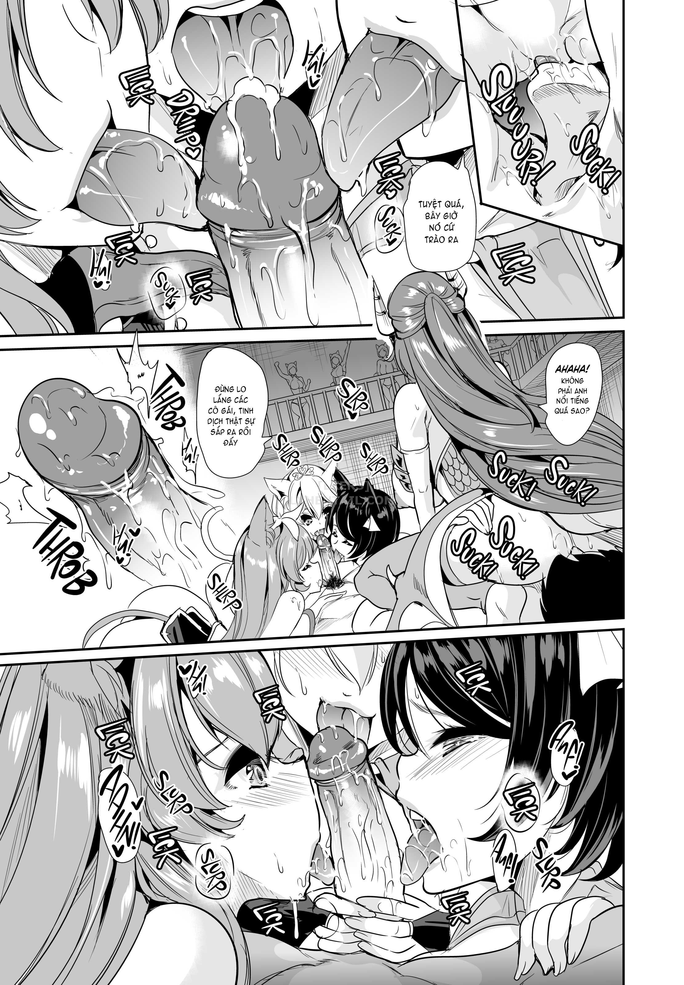 Đọc truyện hentai My Harem in Another World Collection - Chap 3 - Heat in Cat Country