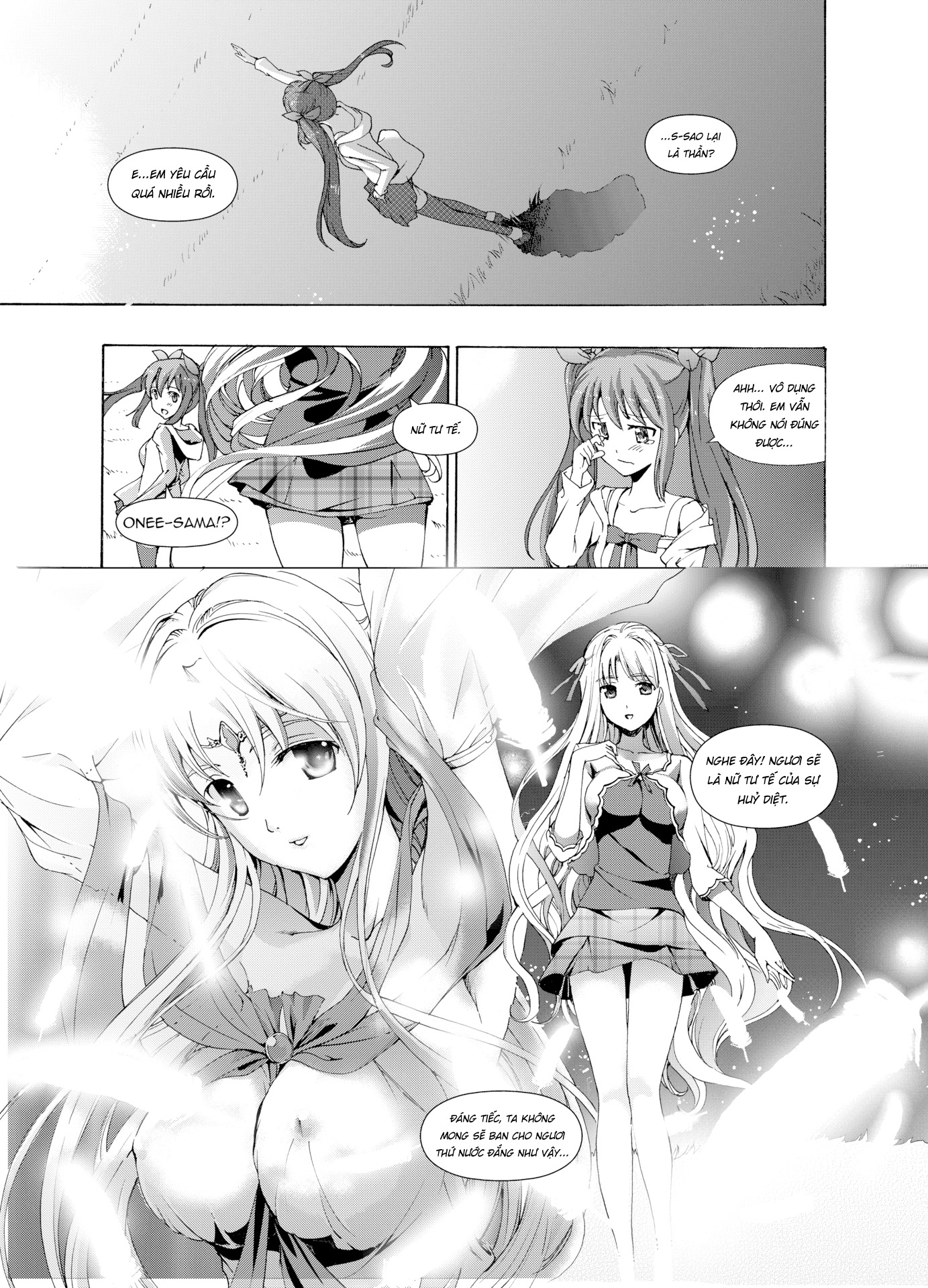 Đọc truyện hentai Tuyển Tập Yuri Một Nắng - Hộp Nhạc Ký Ức - Chap 1: Overture to Flowering