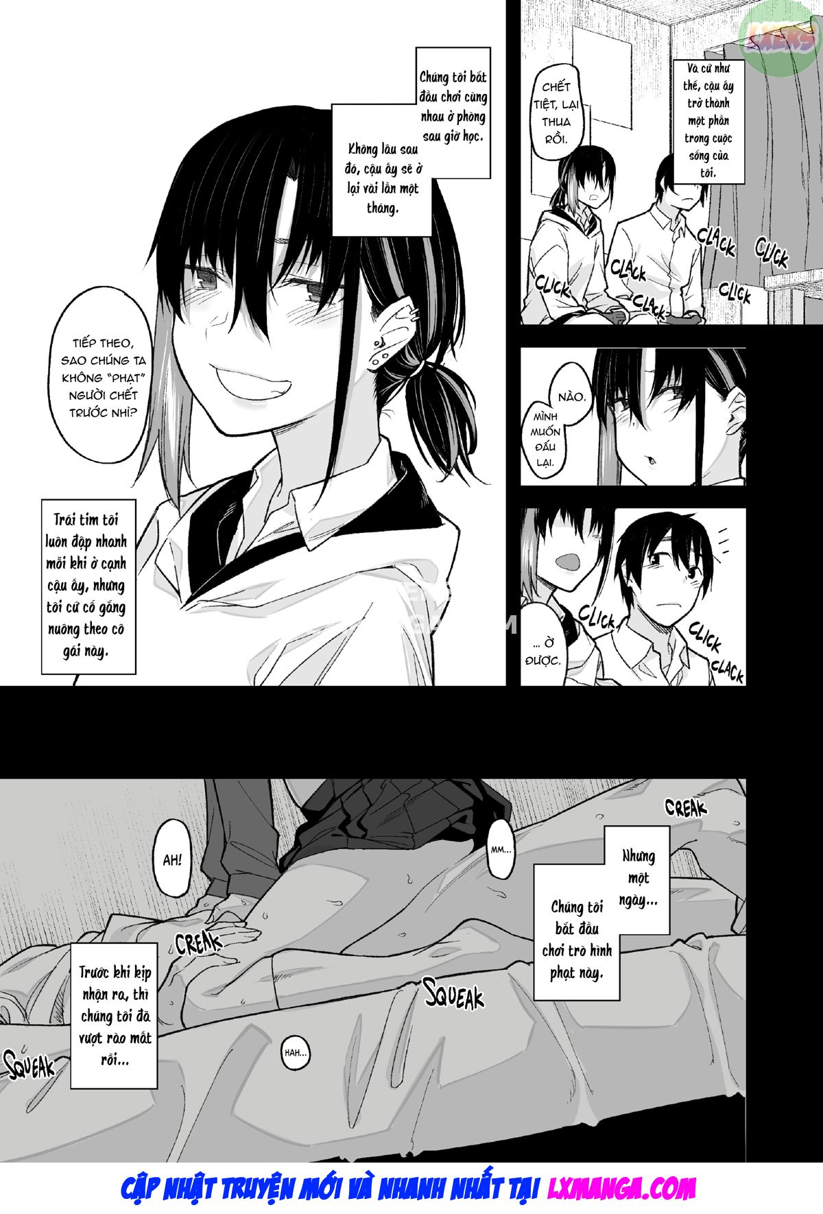 Đọc truyện hentai Boku no Ie ga Class no Furyou Musume ni Iribitararete iru Ken. - Chap 1 - Không che