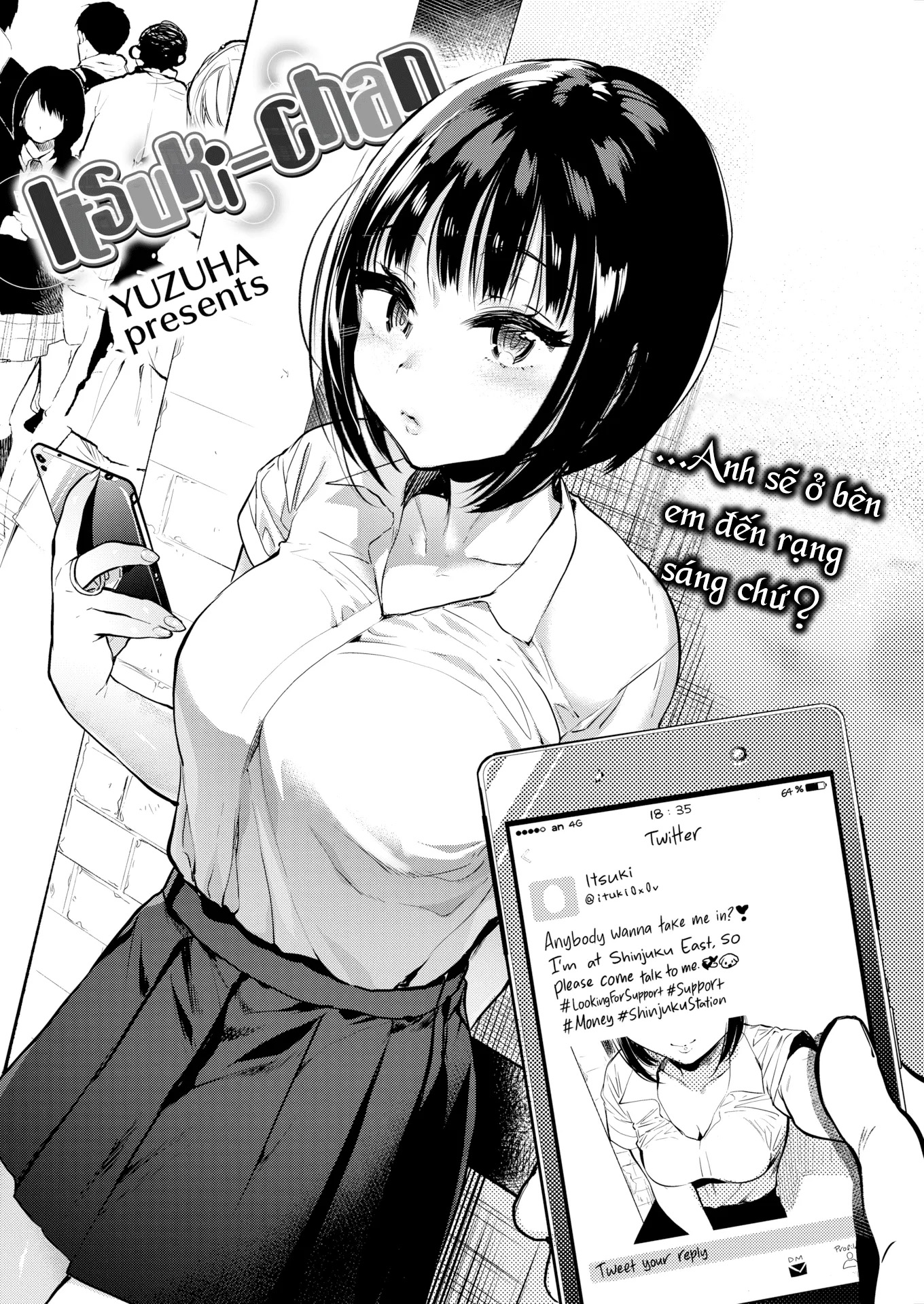 Đọc truyện hentai Đứng đợi xe xong, tôi dẫn gái về nhà! - Oneshot