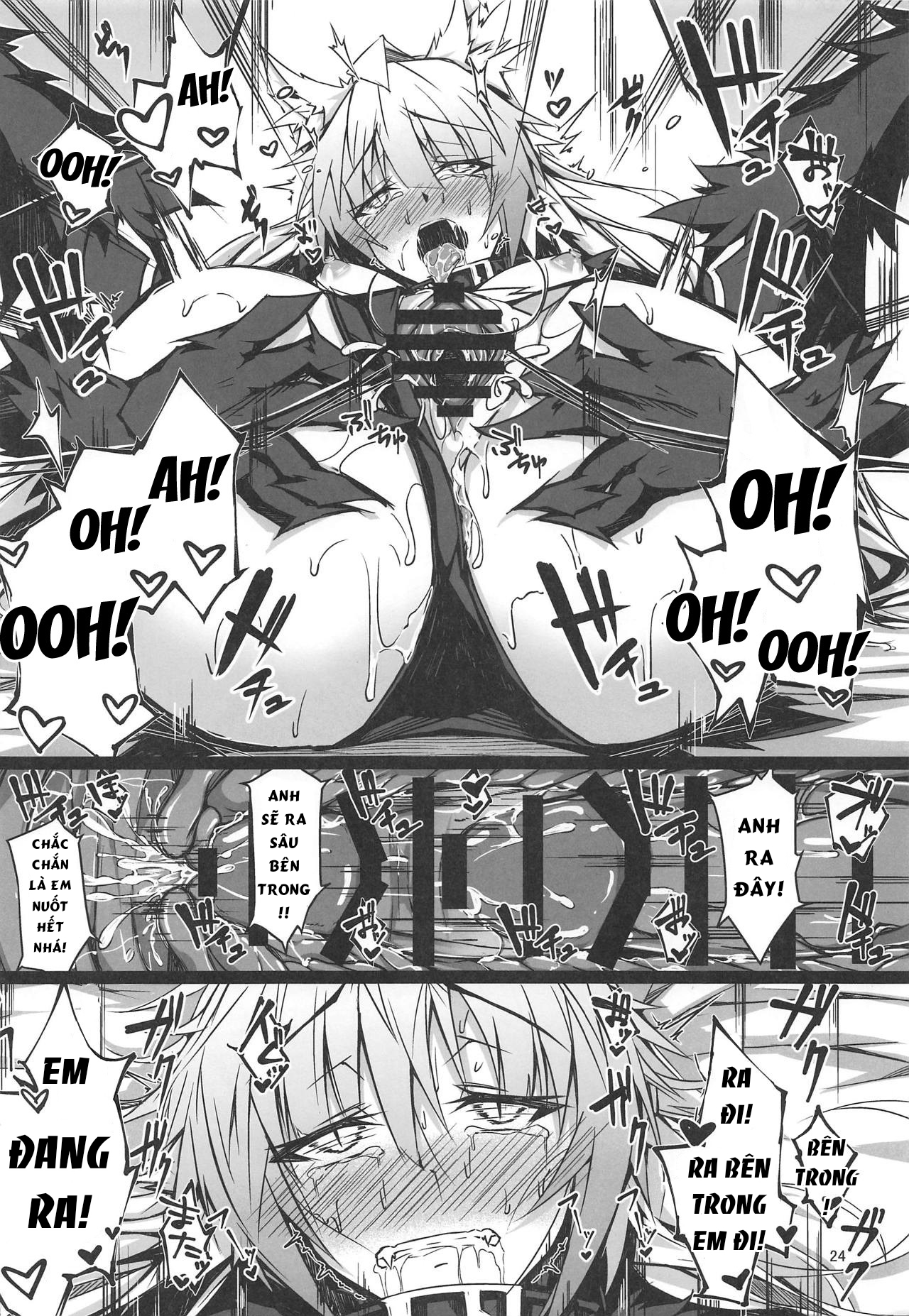 Đọc truyện hentai Ryouken wa Mesuinu Rashiku - Oneshot