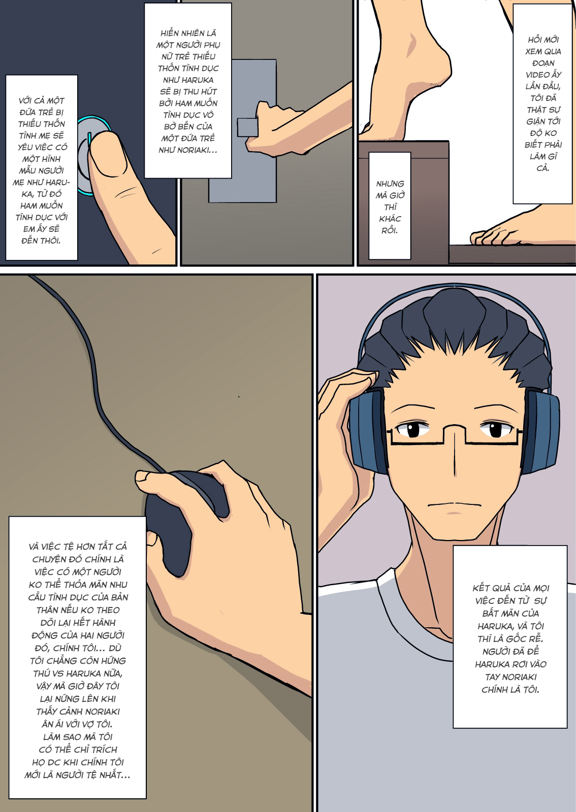 Đọc truyện hentai Noriaki-kun to Haruka-san - Oneshot