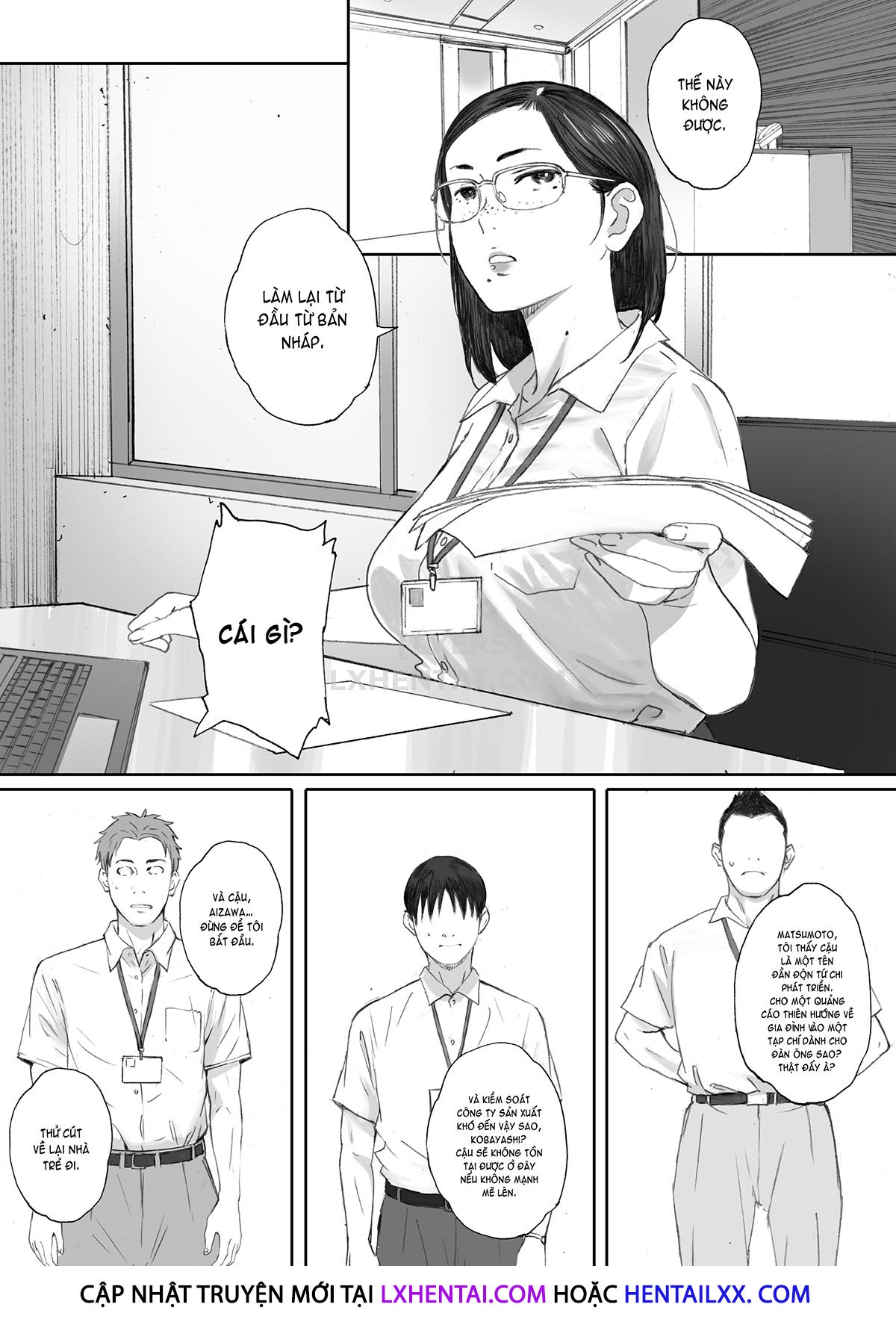 Đọc truyện hentai Middle-Aged Miss Hanada's Defloration - Oneshot