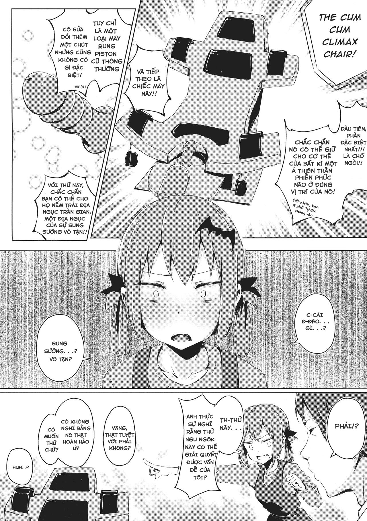 Đọc truyện hentai Dai Acme Satanichia - Oneshot