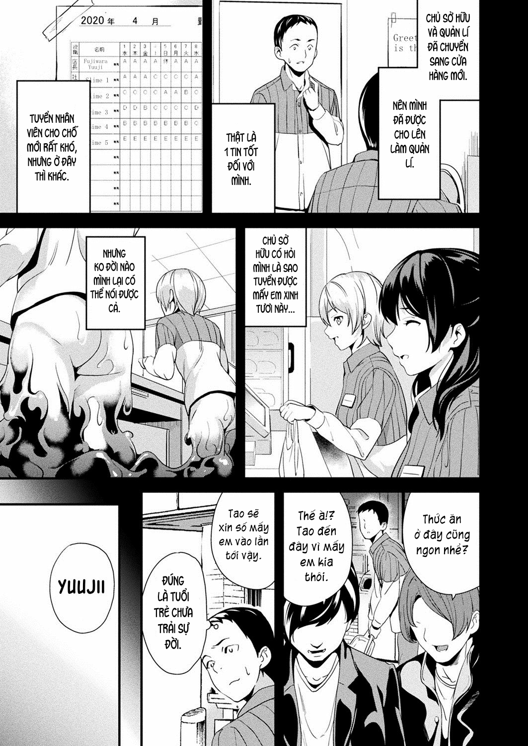 Đọc truyện hentai Sống cùng bé Slime. - Chap 9: Bước tiến hôn nhân.