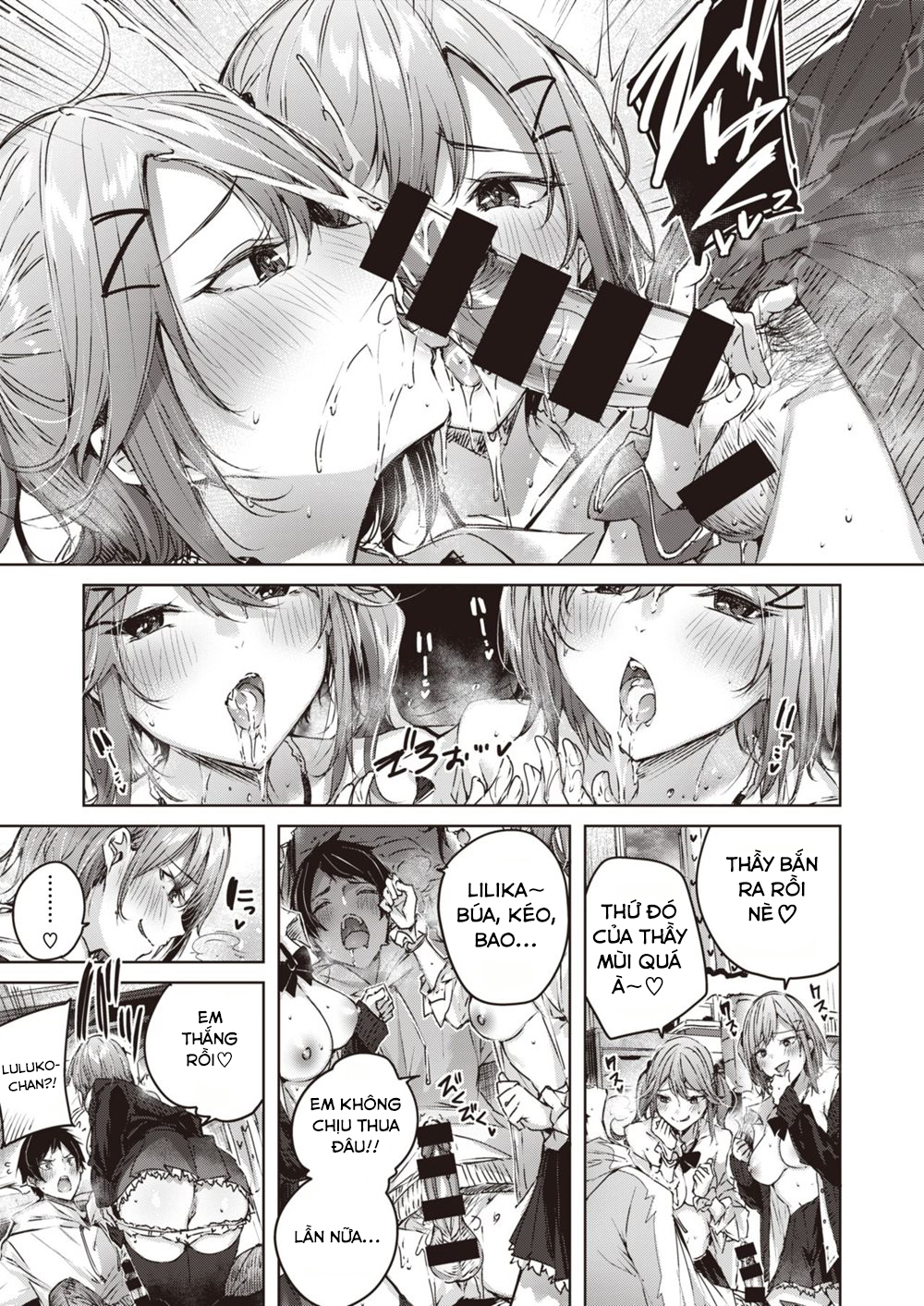 Đọc truyện hentai Onedari Twins - Oneshot